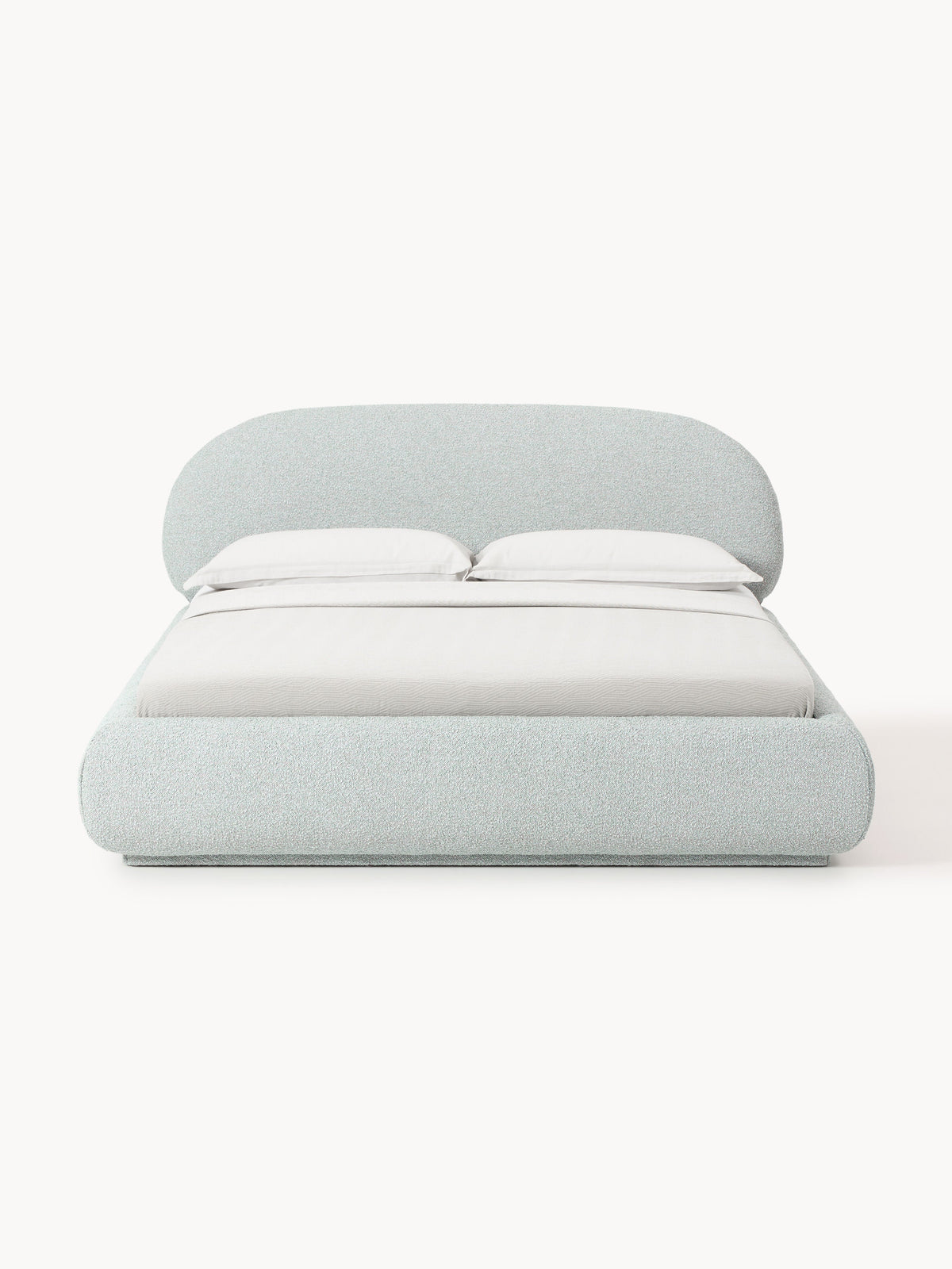 Albezzo Bouclé Upholstered Bed