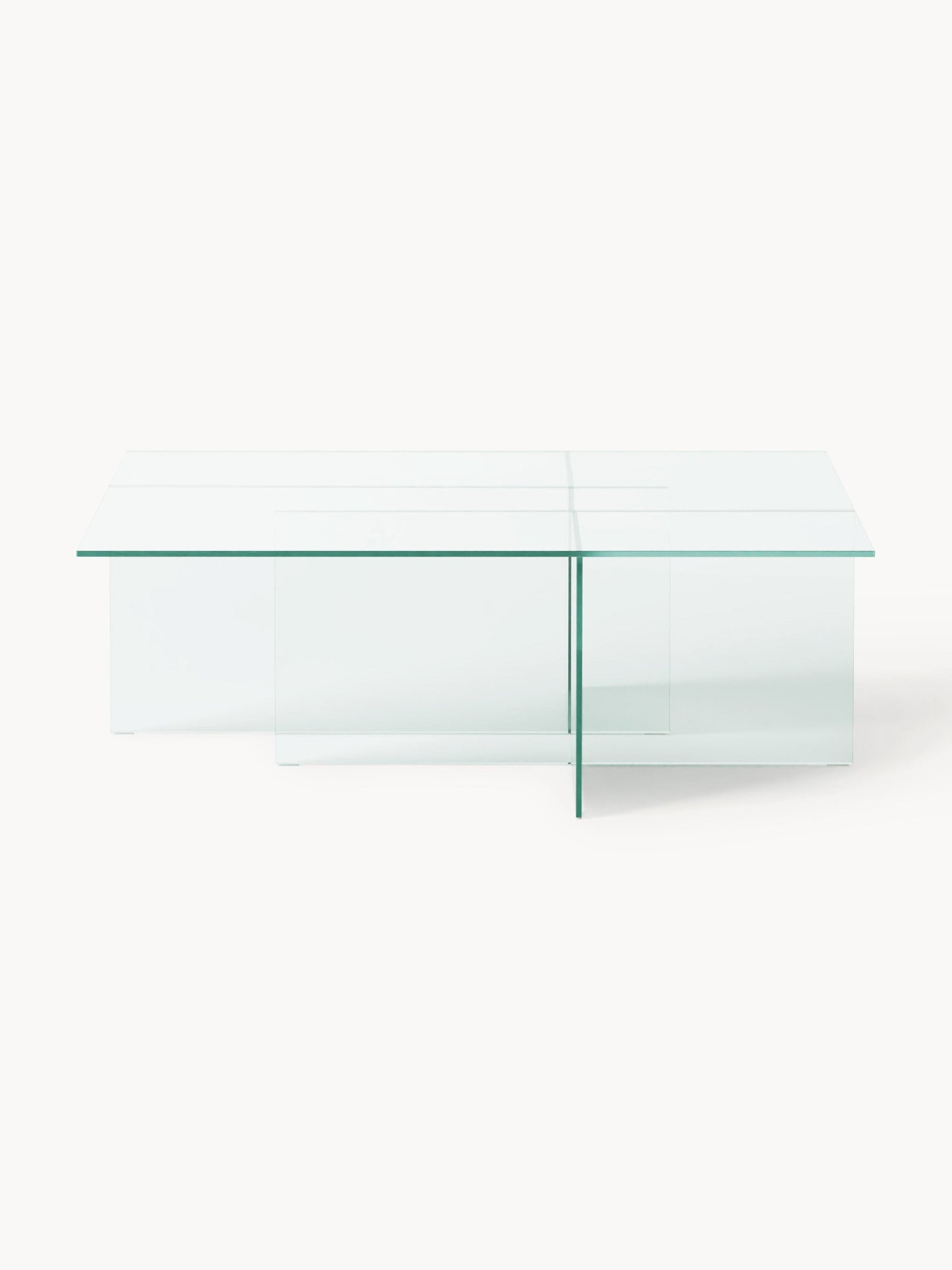Anoubera Glass Coffee Table, W 102 cm