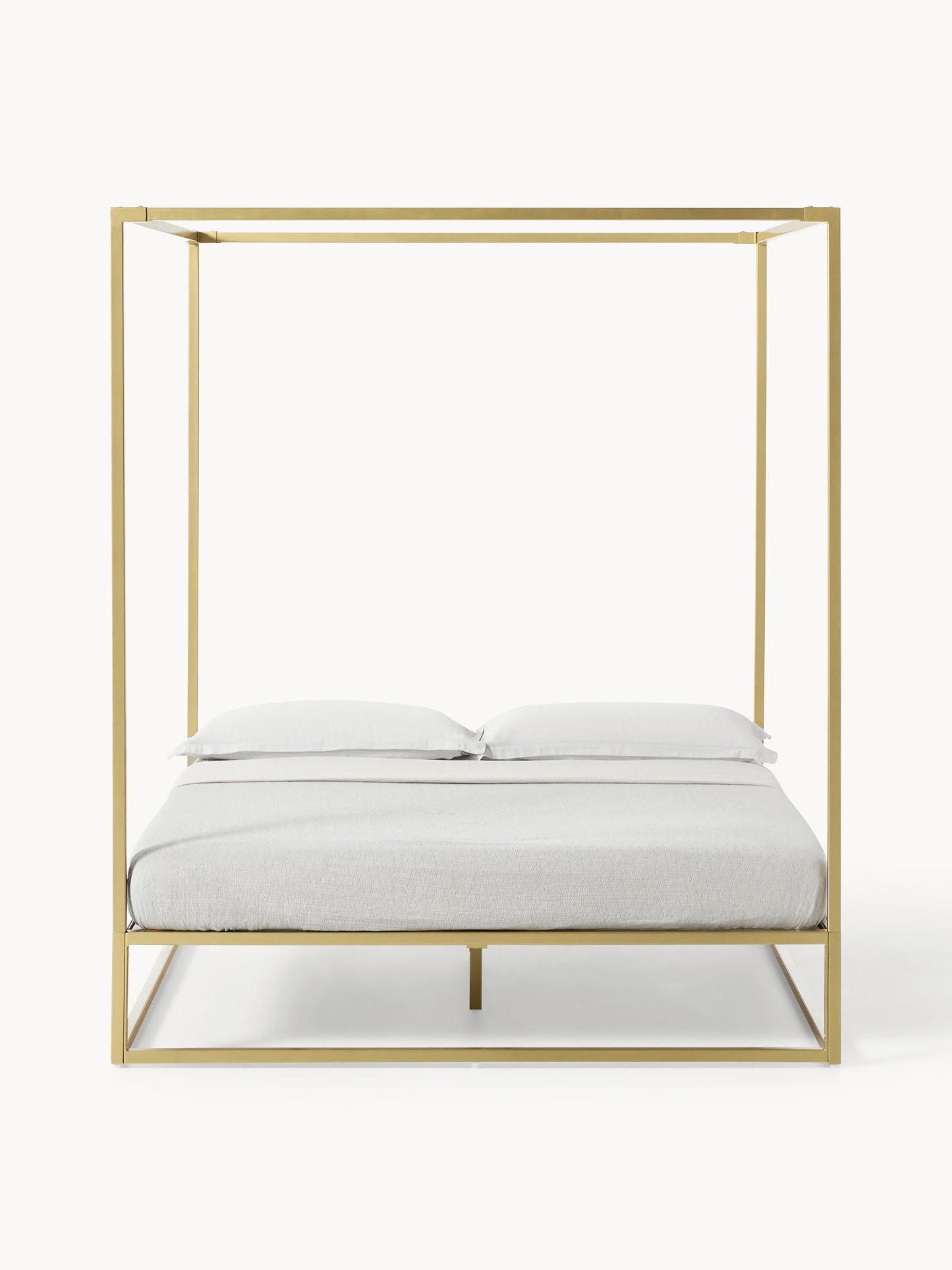 Belquira Metal Four-Poster Bed