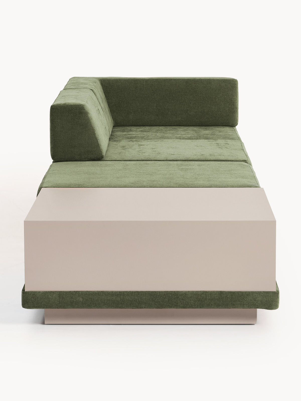Colrenta Modular Sofa (4-Seater) with Coffee Table & Ottoman