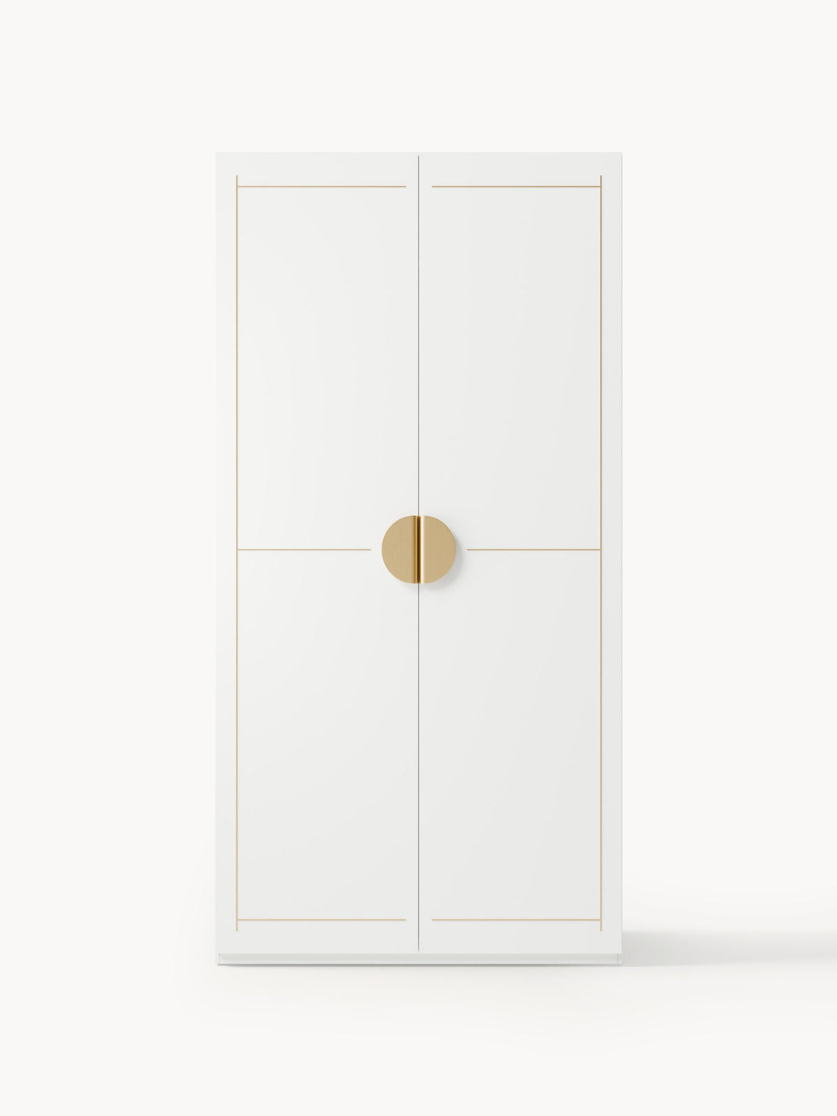 Denrosta Modular Hinged-Door Wardrobe, 100 cm Wide, in Various Sizes
