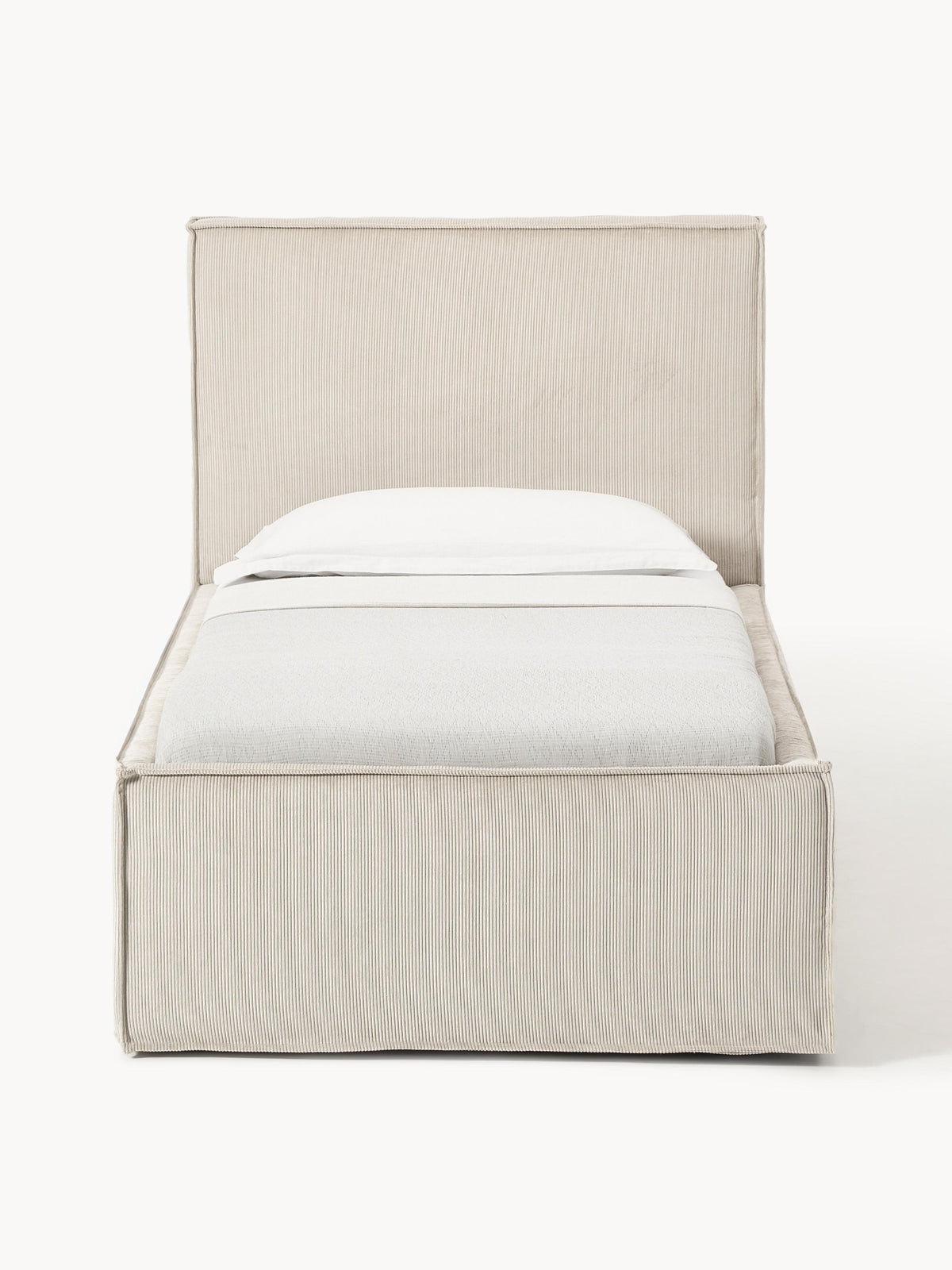 Dreponte Single Bed in Corduroy