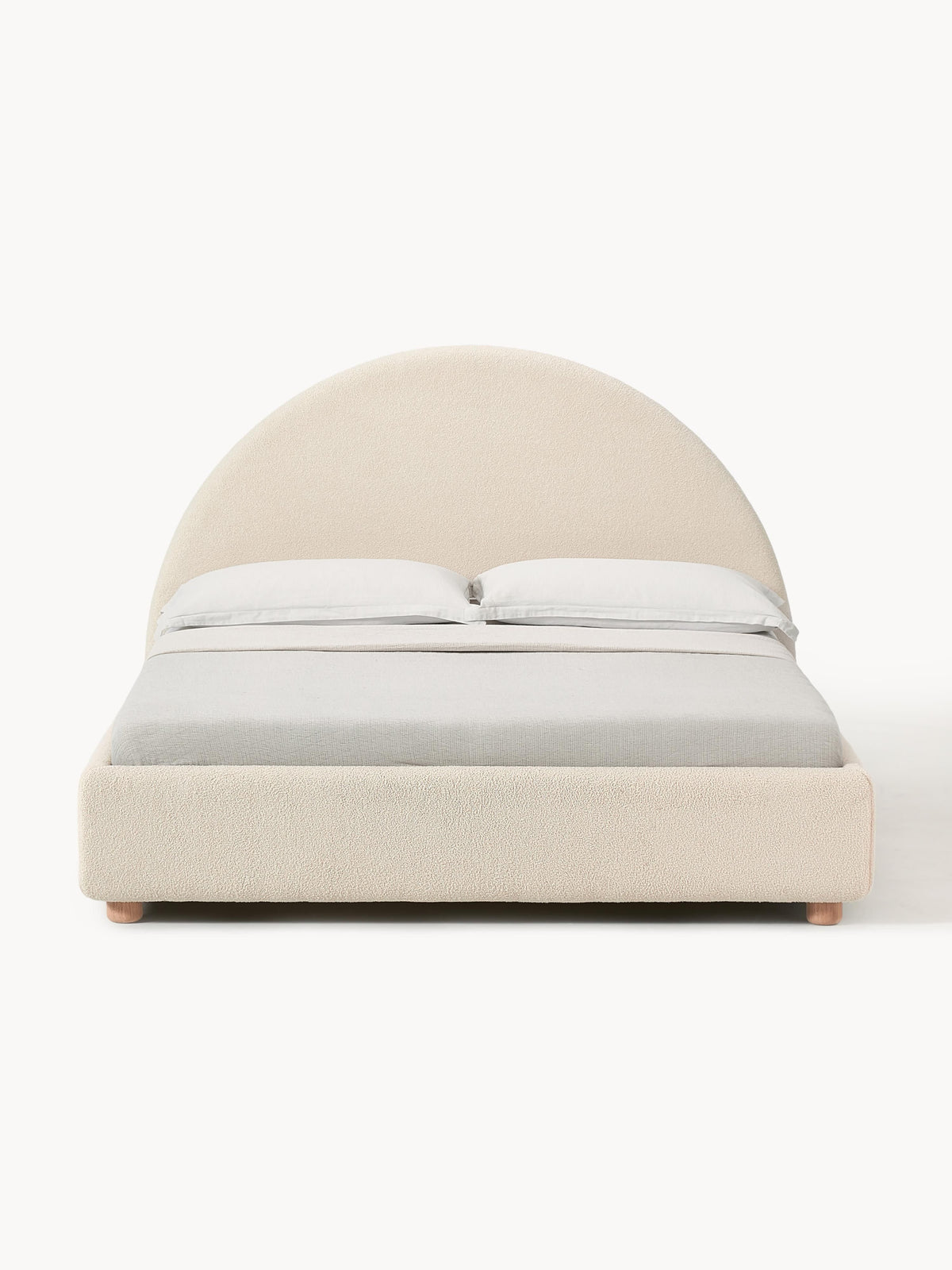 Ebbaroli Upholstered Bed in Teddy
