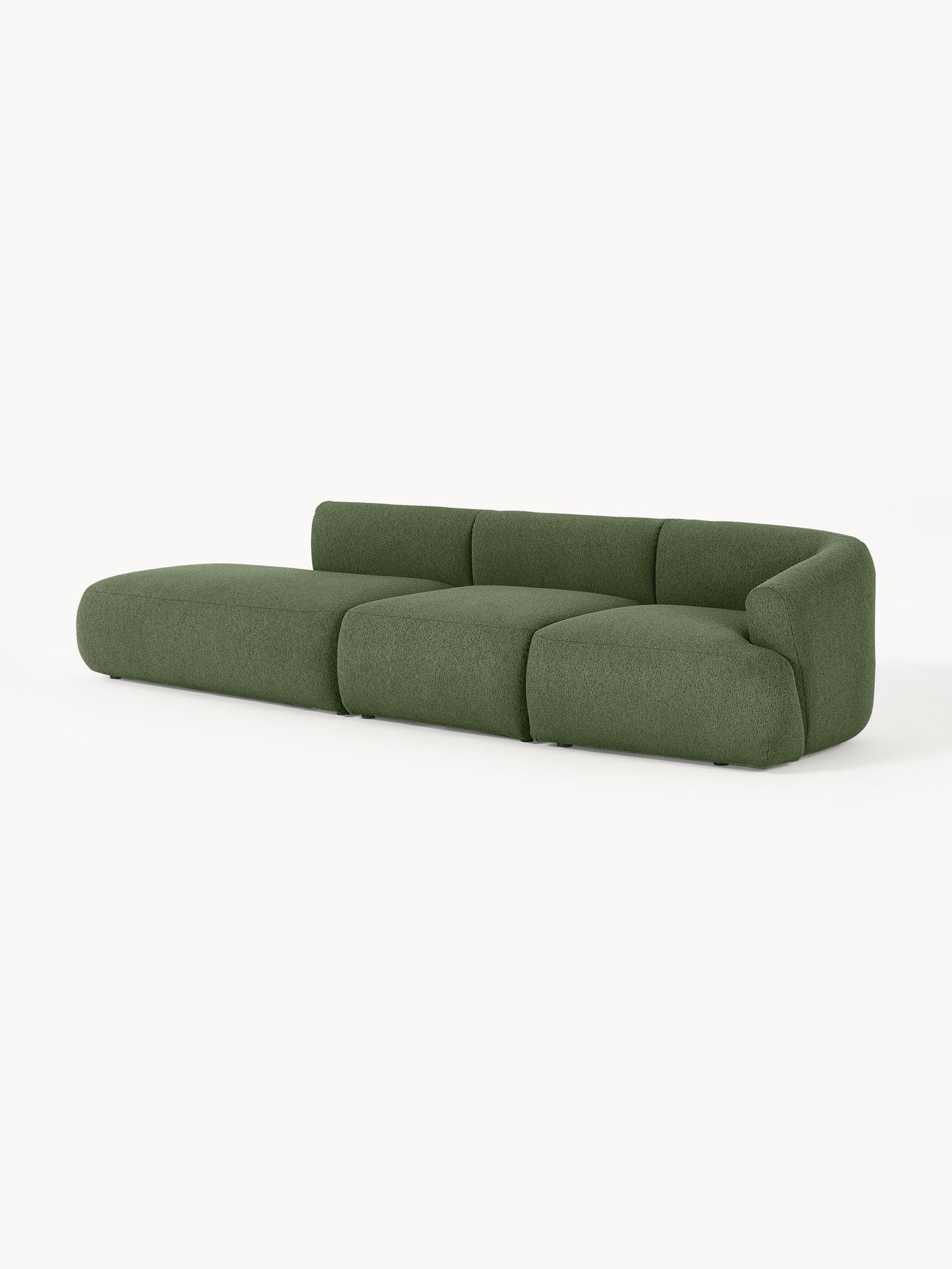 Fiorvana Bouclé Modular Chaise (2-Seater)