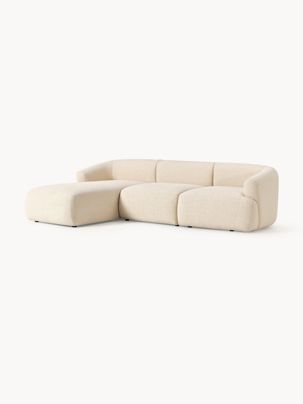 Fiorvana Modular Corner Sofa in Bouclé (3-Seater)