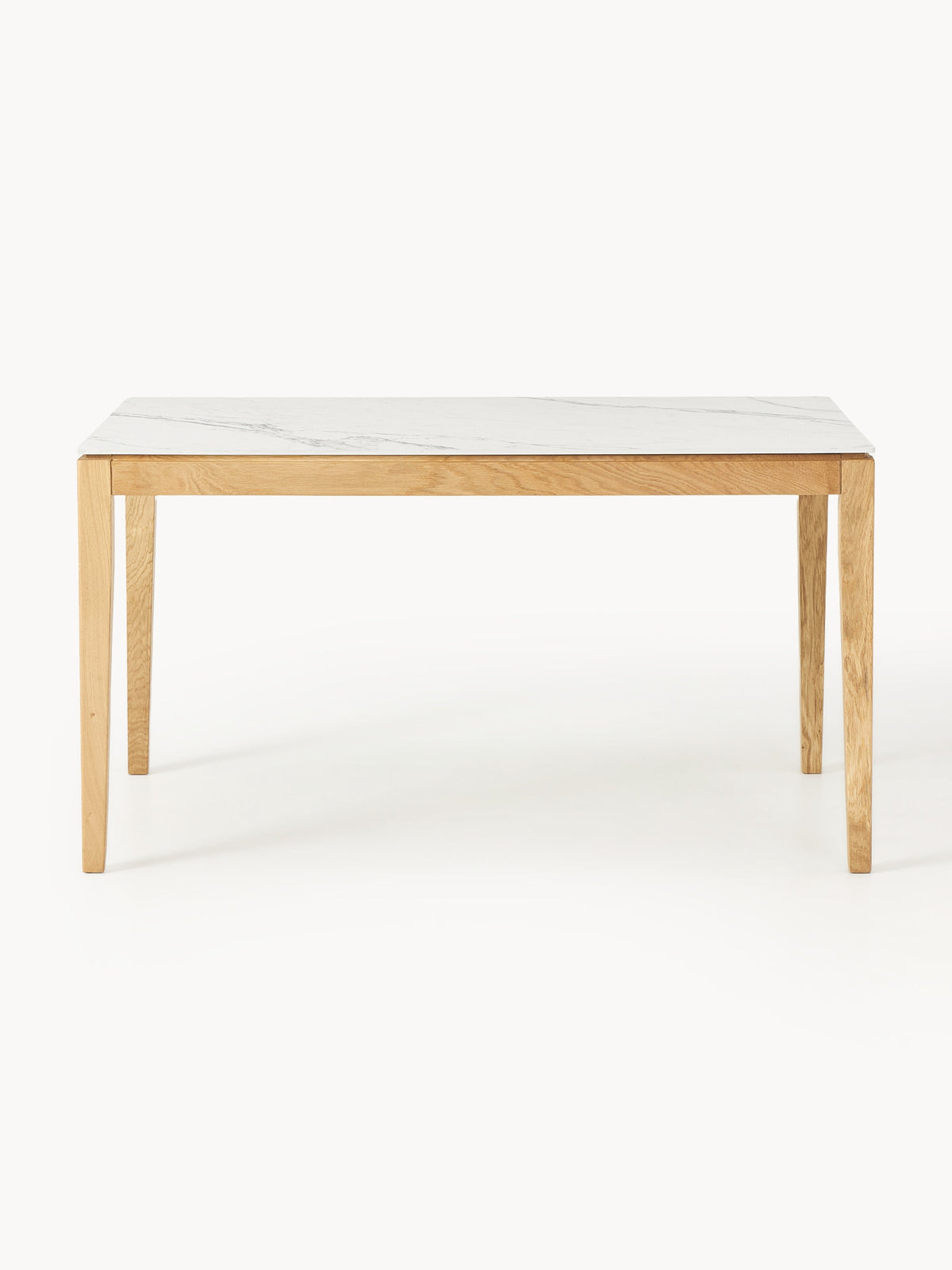 Jacovetti Dining Table with Marble-Look Tabletop, in Various Sizes