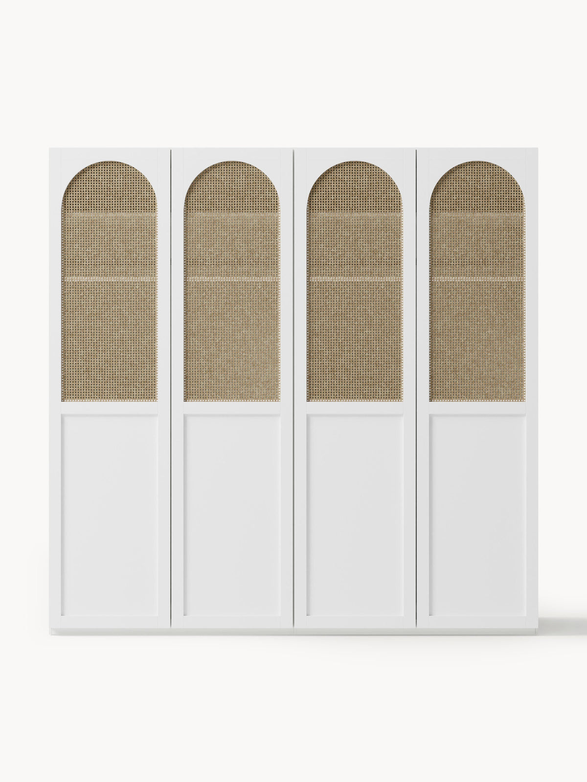 Jeanbrisa Modular Hinged-Door Wardrobe, 200 cm Wide, in Various Sizes