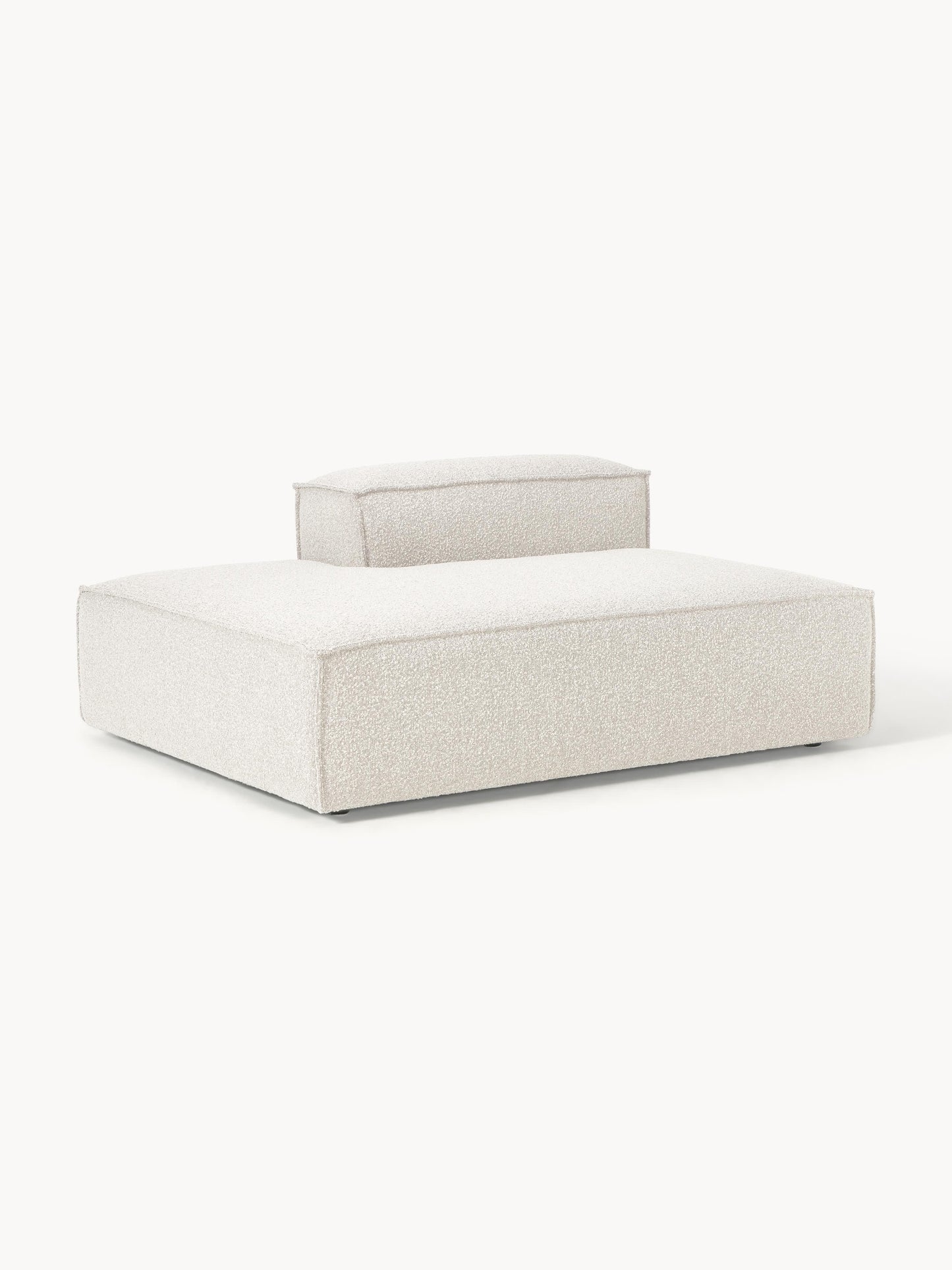 Lenvarro Bouclé Ottoman Module