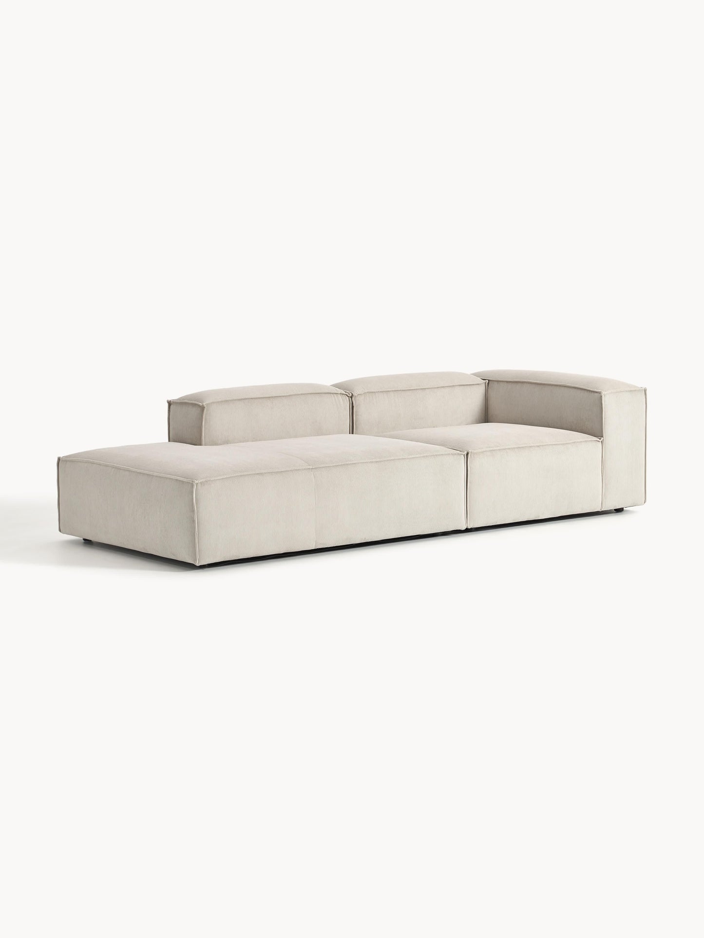 Lenvarro Corduroy Modular Ottoman