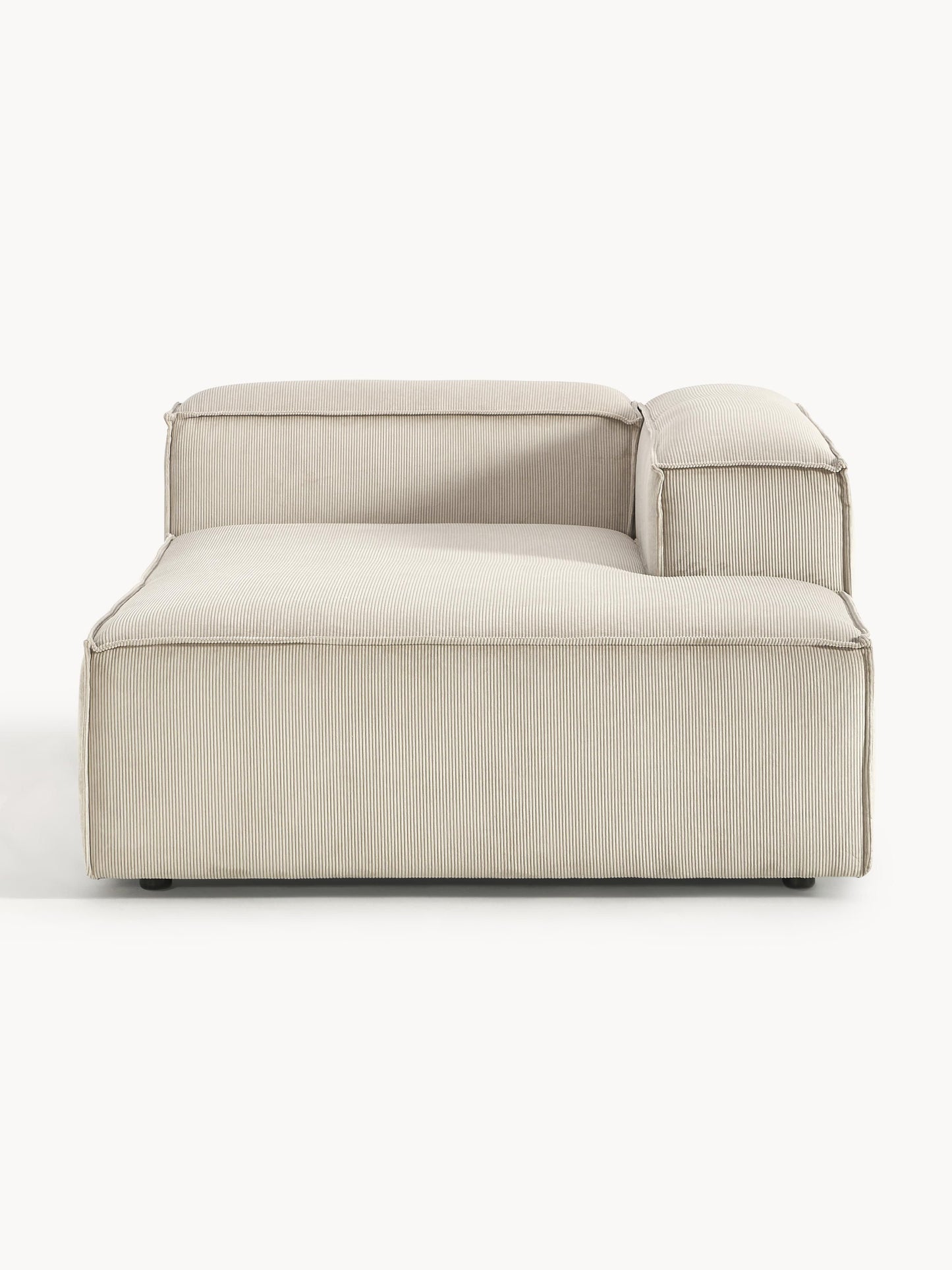 Lenvarro Corduroy Ottoman Corner Module