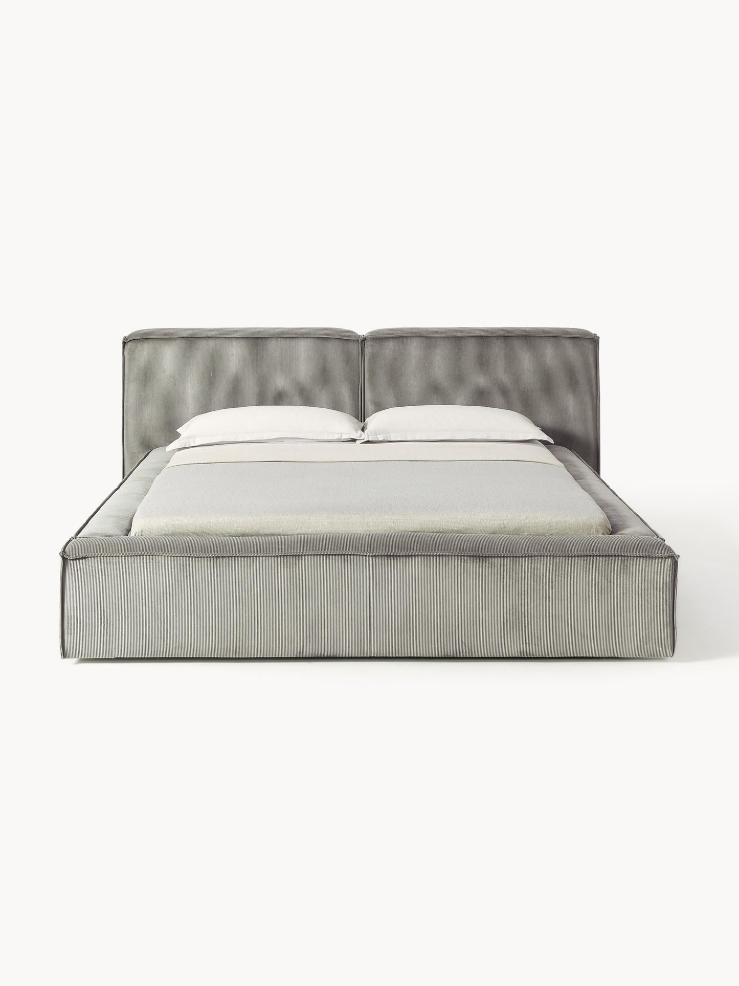 Lenvarro Corduroy Upholstered Bed