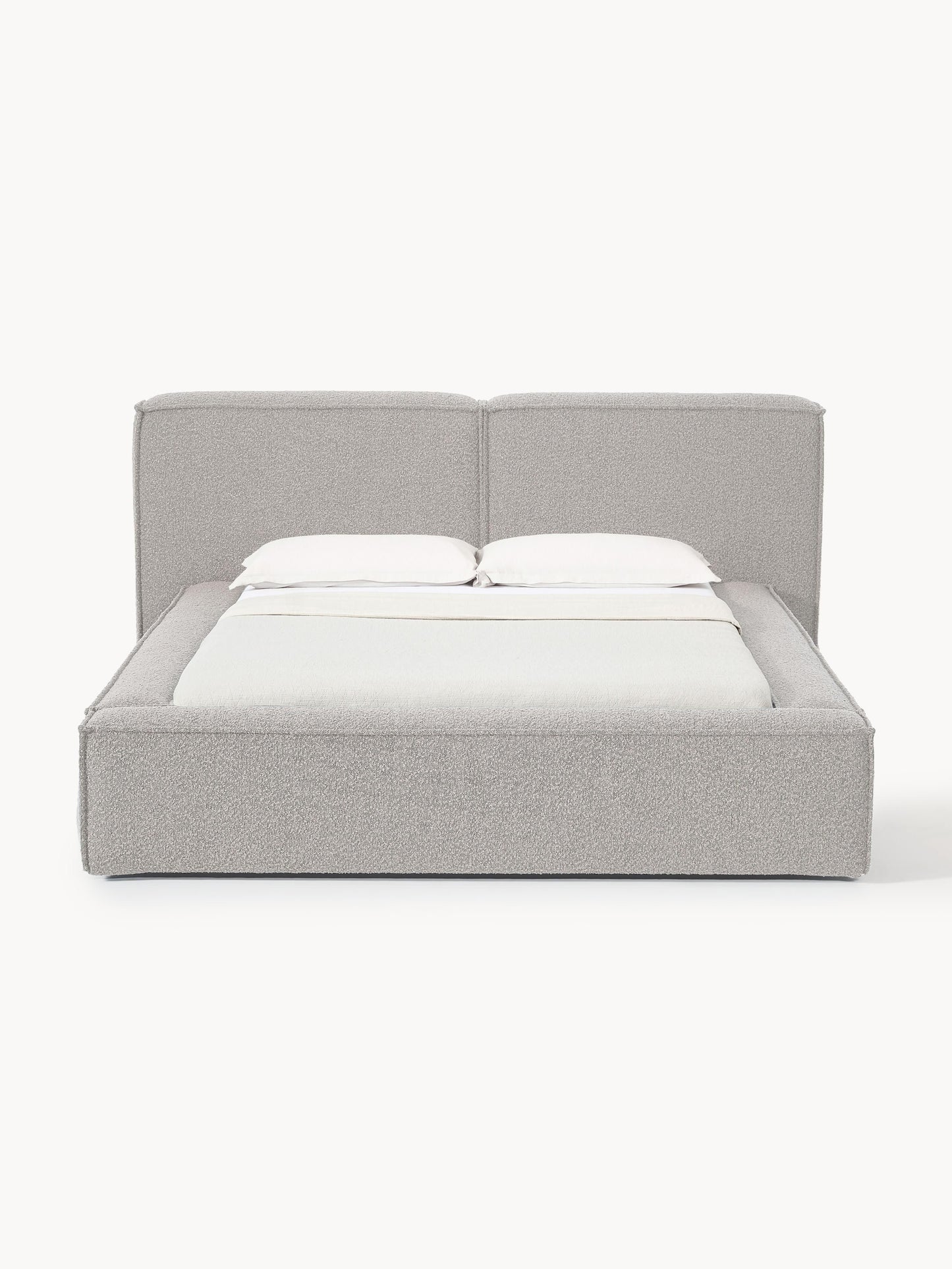 Lenvarro Upholstered Bouclé Bed