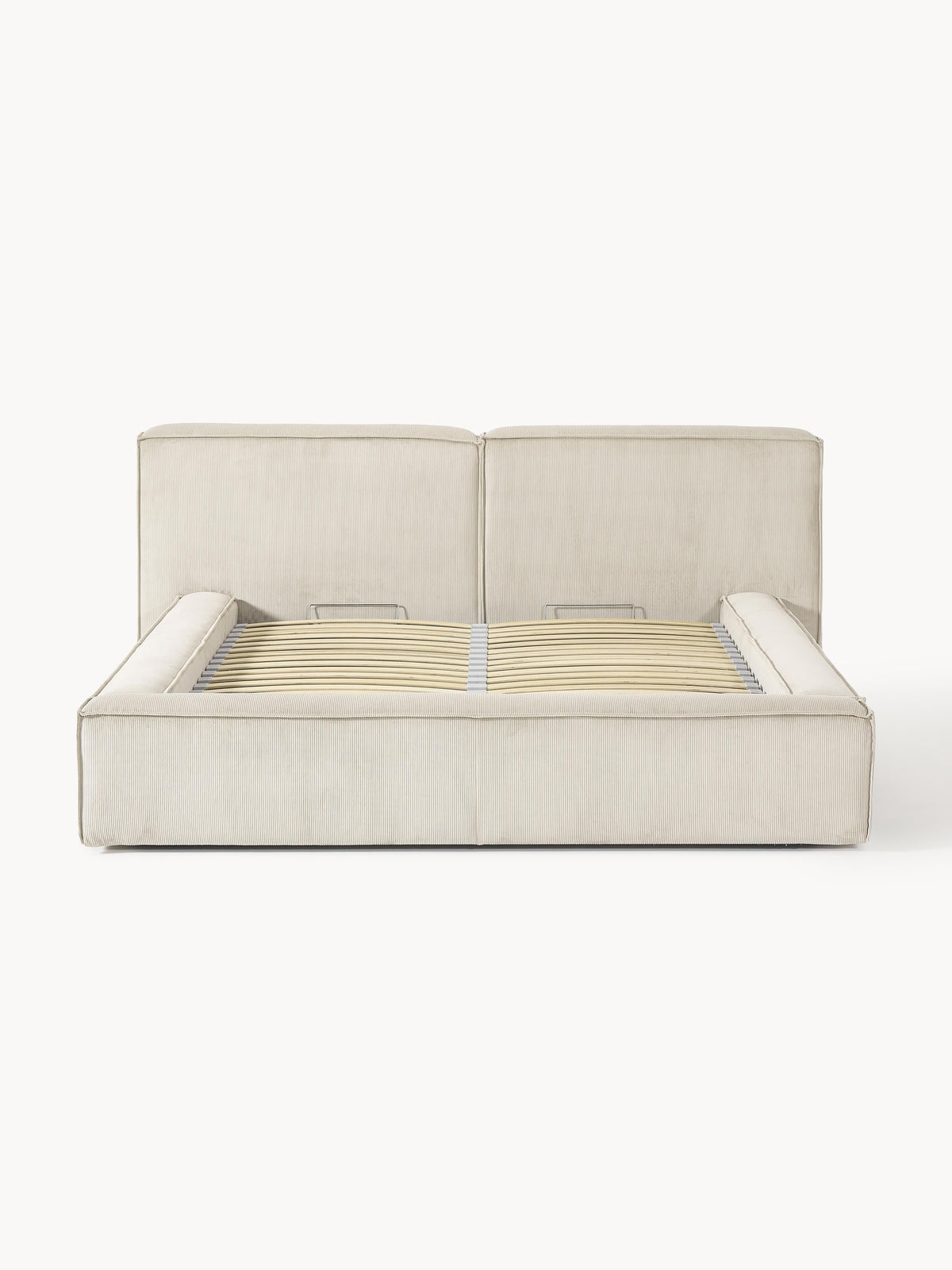 Lenvarro Upholstered Storage Bed in Corduroy