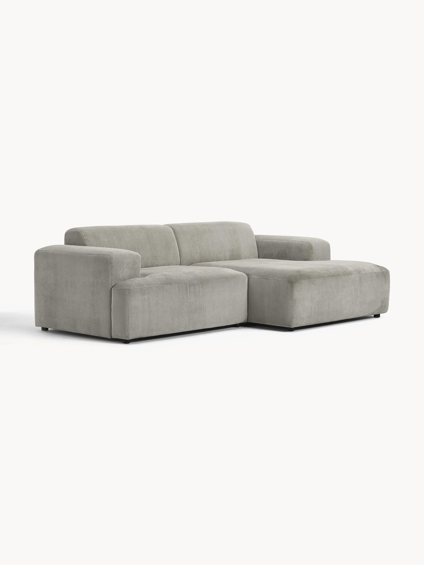 Melzara Corner Sofa in Corduroy (3-Seater)