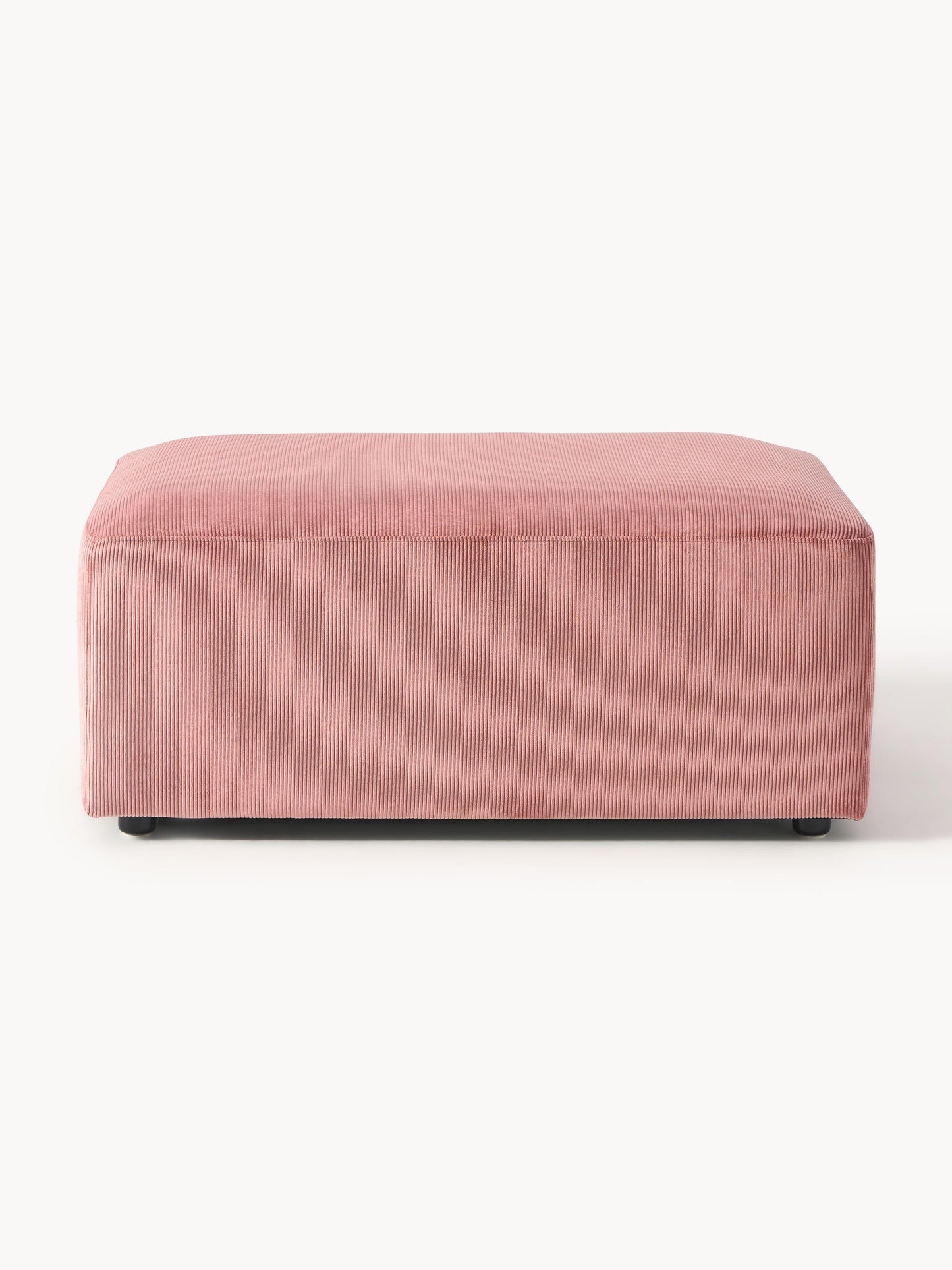 Melzara Stool in Corduroy, W 99 x D 72 cm
