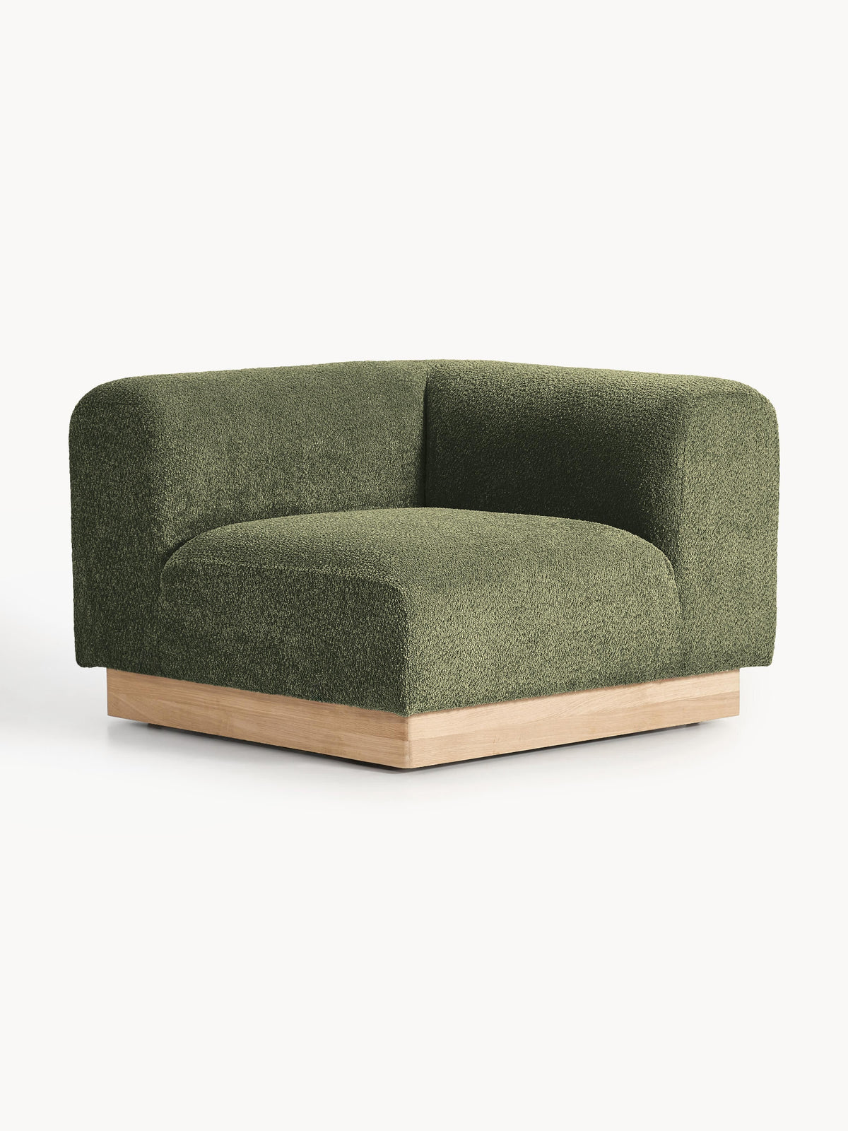 Natreza Teddy Bouclé Corner Module
