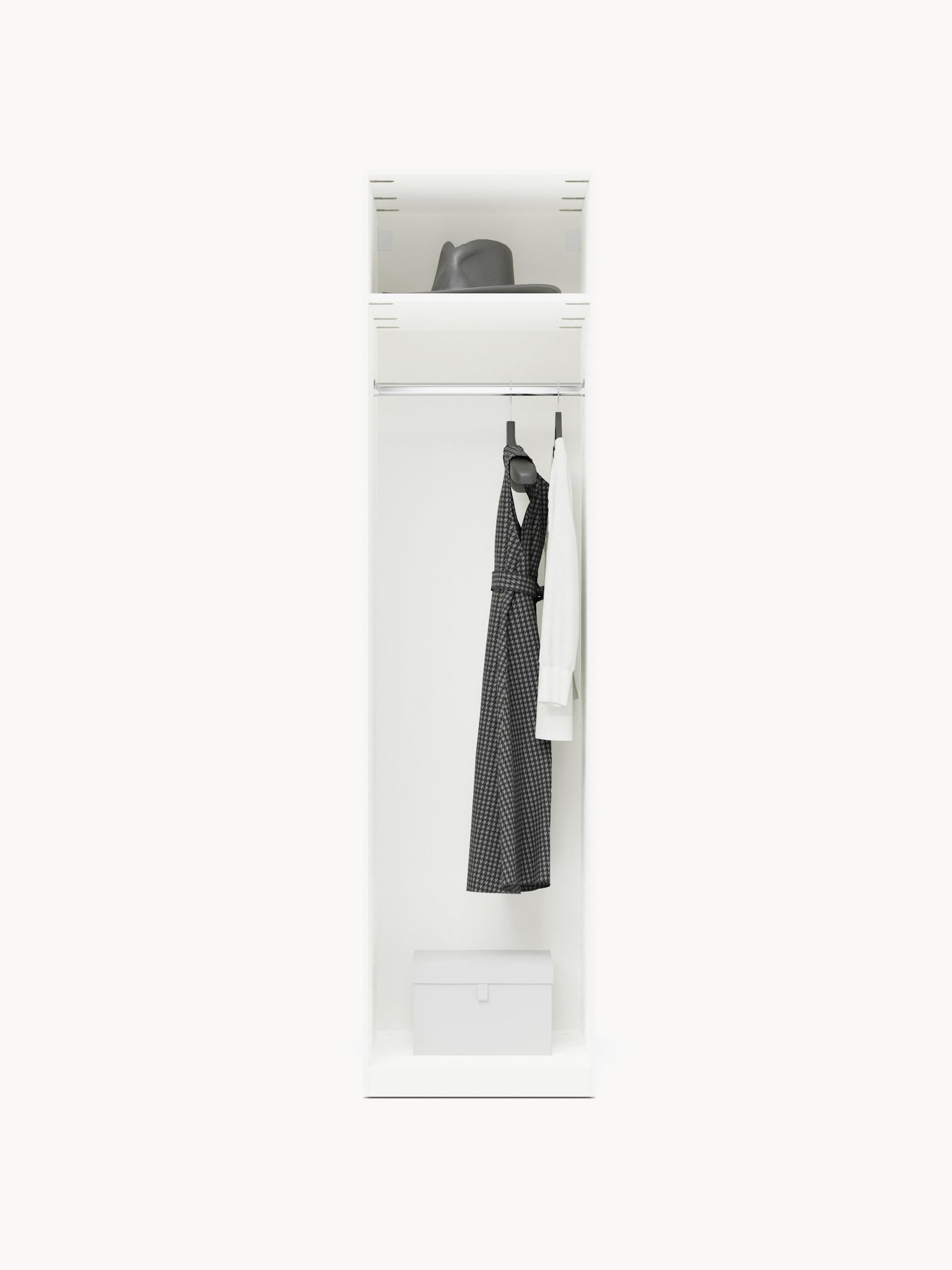 Simavoro Modular Hinged-Door Wardrobe, 50 cm Wide, in Various Sizes