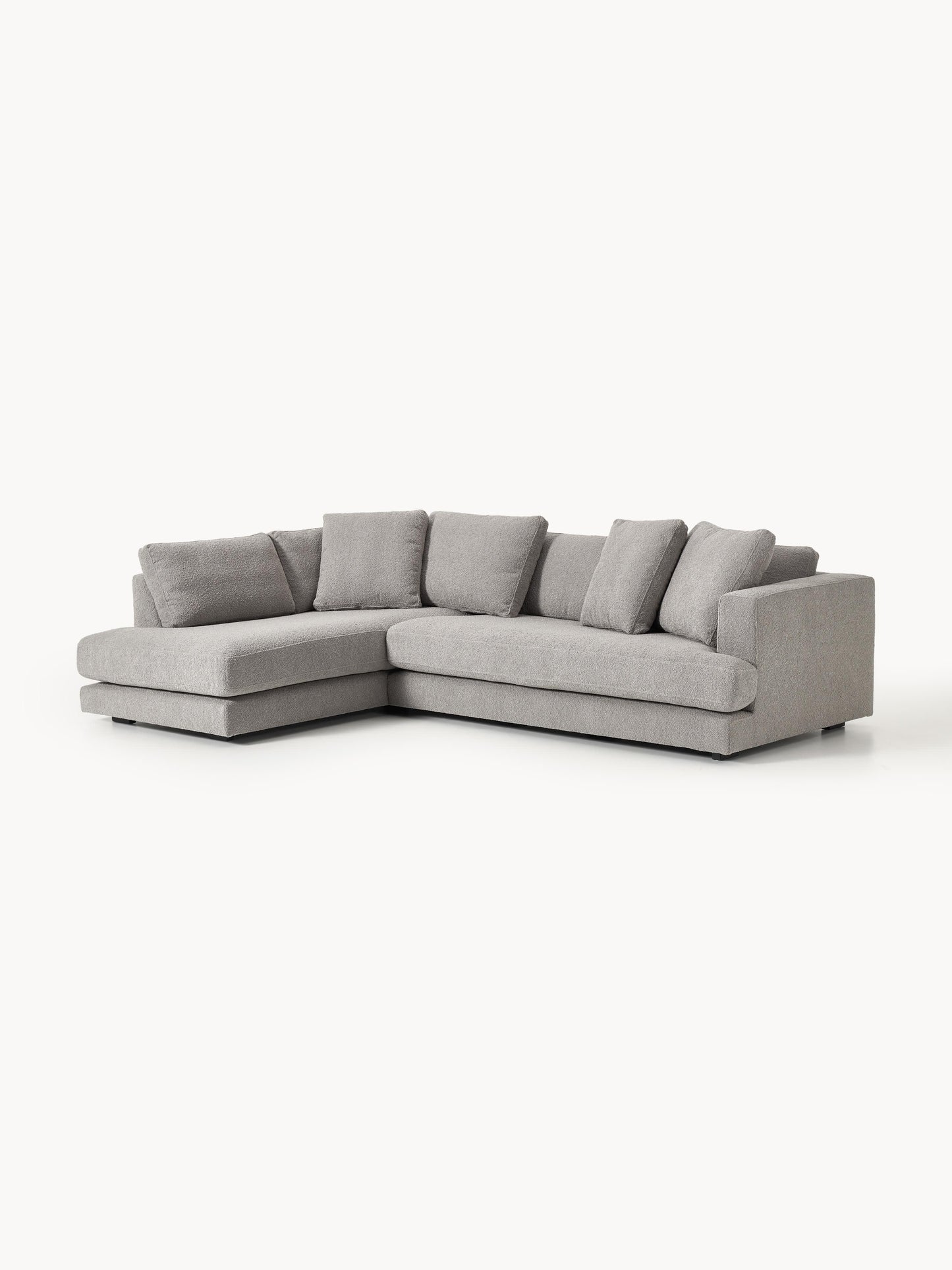 Tribondi Corner Sofa, Bouclé