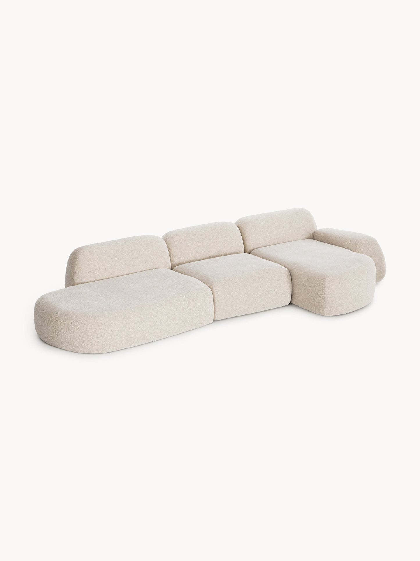 Wolmestra 4-Seater Modular Corner Sofa with Chaise Longue