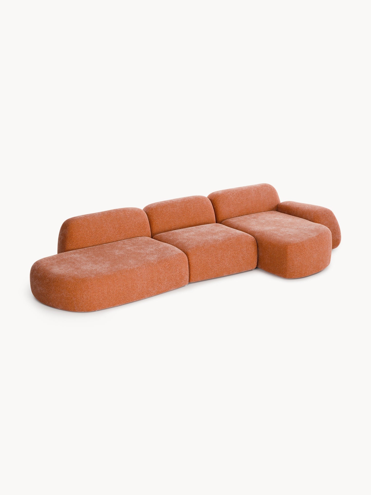 Wolmestra 4-Seater Modular Corner Sofa with Chaise Longue