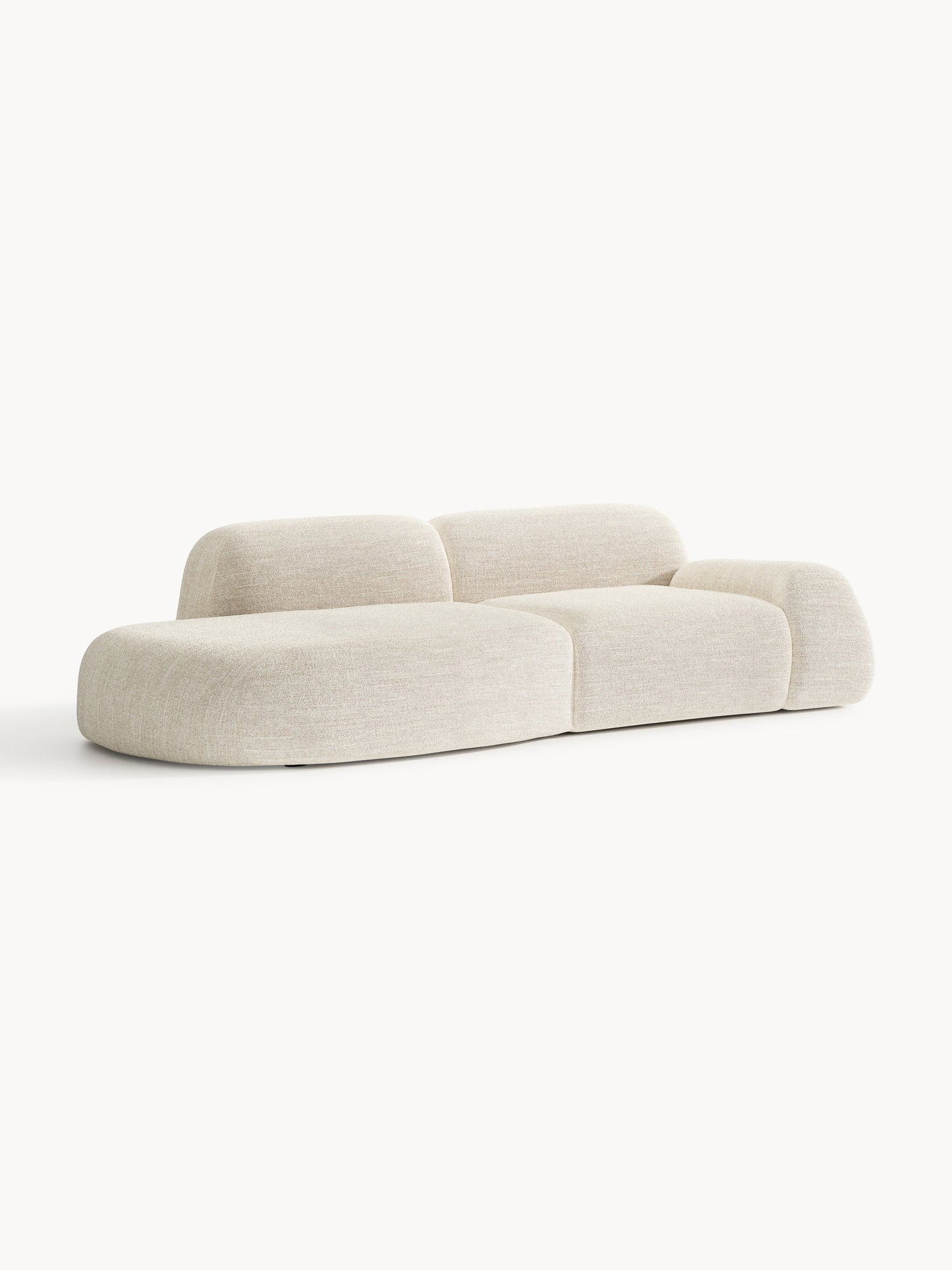 Wolmestra Modular Chaise in Bouclé (3-Seater)