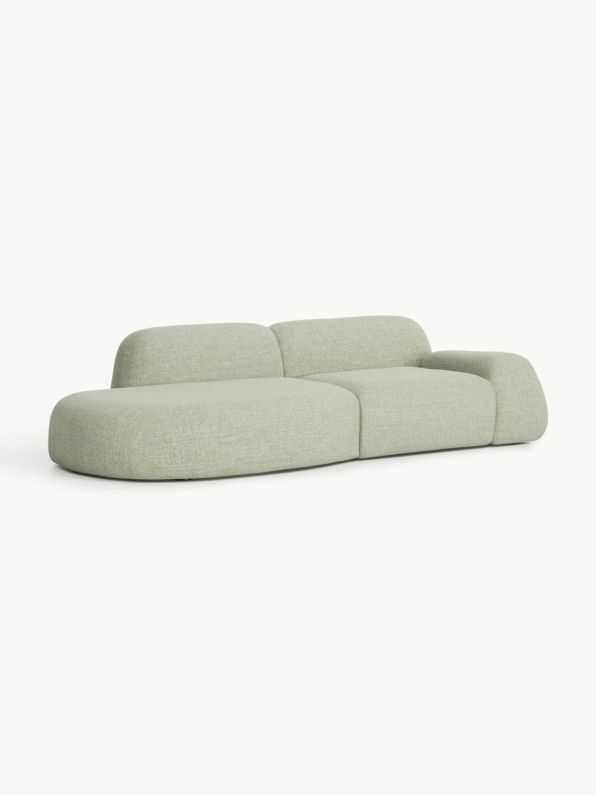 Wolmestra Modular Chaise in Bouclé (3-Seater)