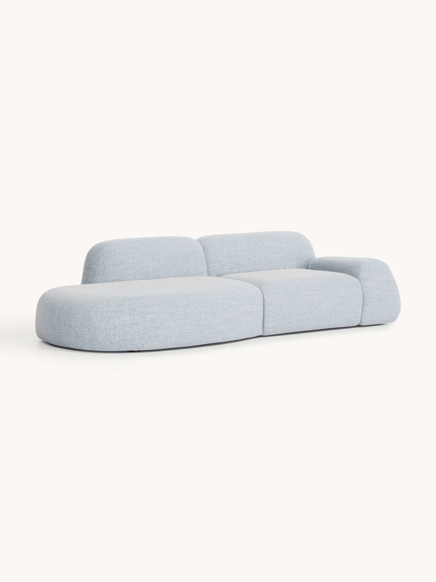 Wolmestra Modular Chaise in Bouclé (3-Seater)