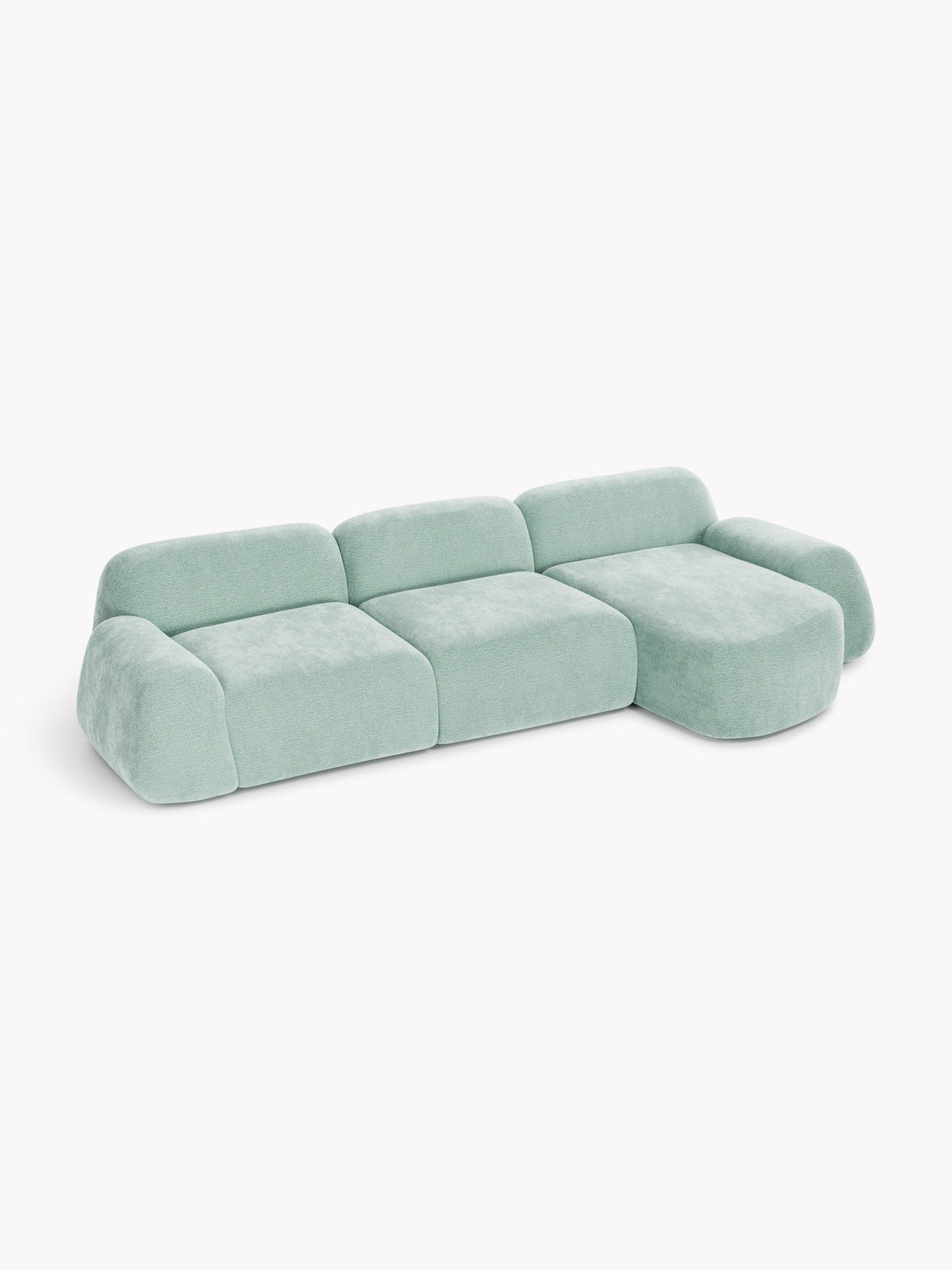 Wolmestra Teddy Modular Corner Sofa (4-Seater)