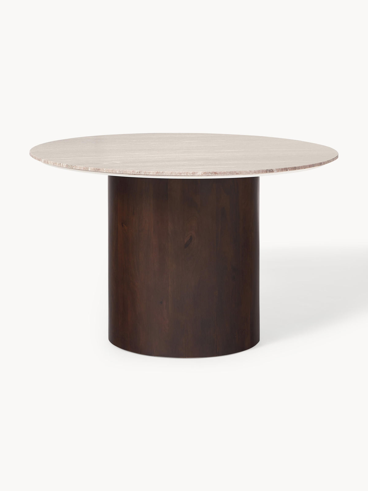 Abrisella Round Dining Table in Marble, Ø 120 cm