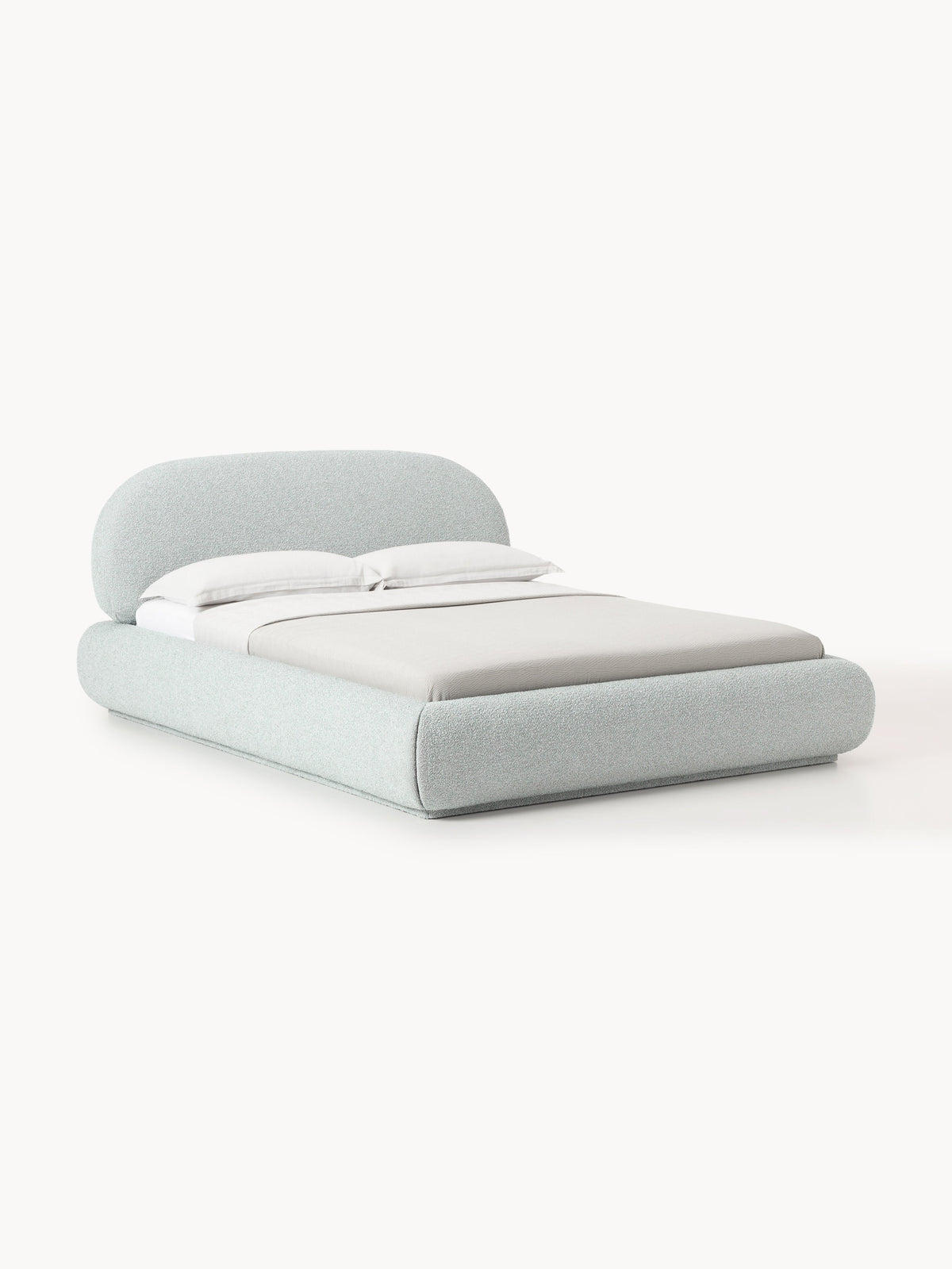 Albezzo Bouclé Upholstered Bed