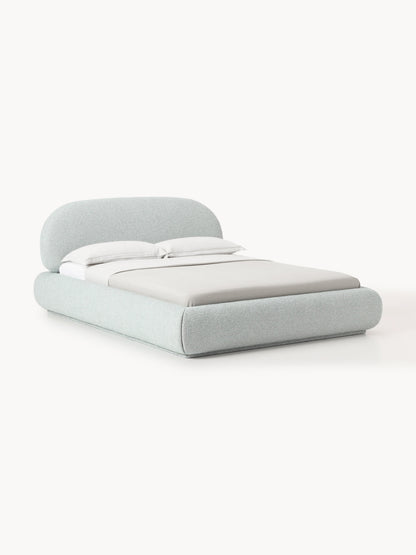 Albezzo Bouclé Upholstered Bed