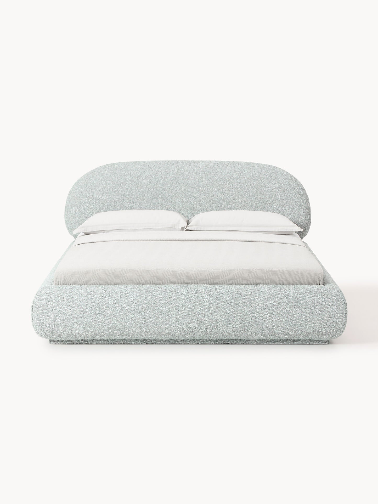 Albezzo Bouclé Upholstered Bed