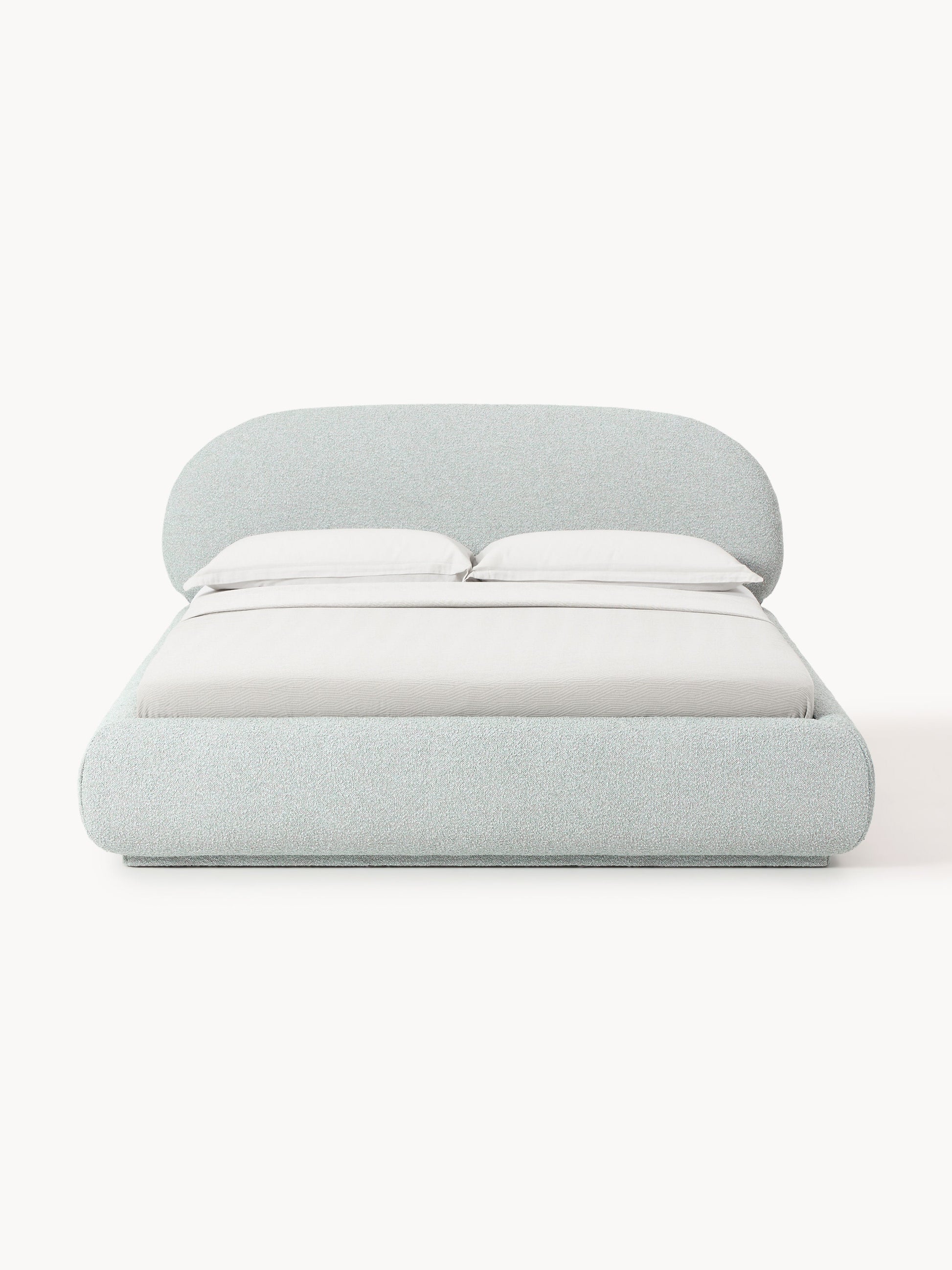 Albezzo Bouclé Upholstered Bed