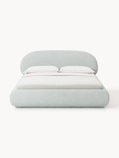 Albezzo Bouclé Upholstered Bed