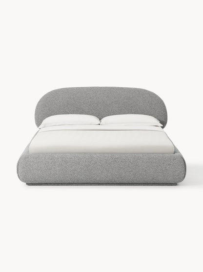 Albezzo Bouclé Upholstered Bed