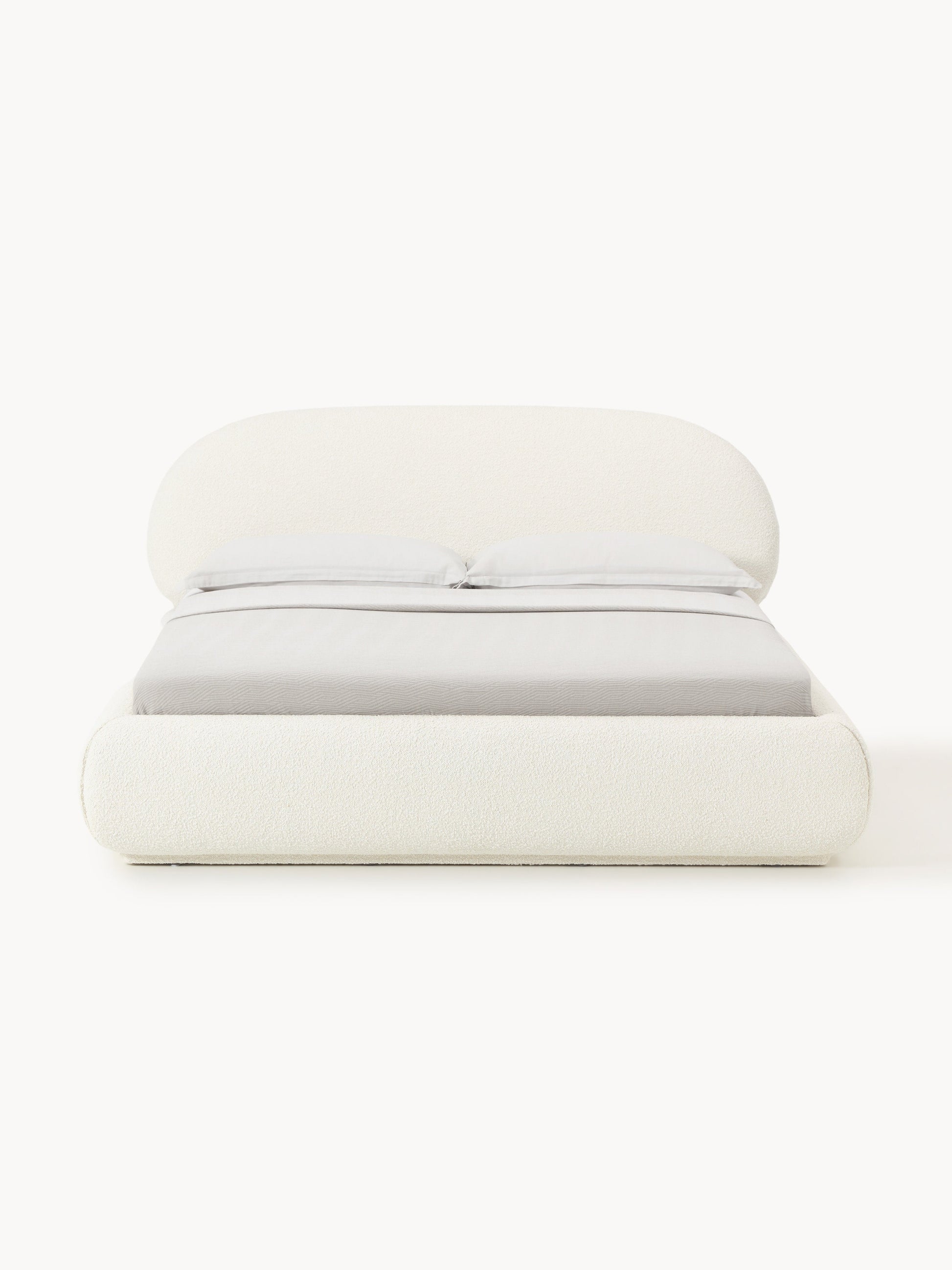 Albezzo Bouclé Upholstered Bed