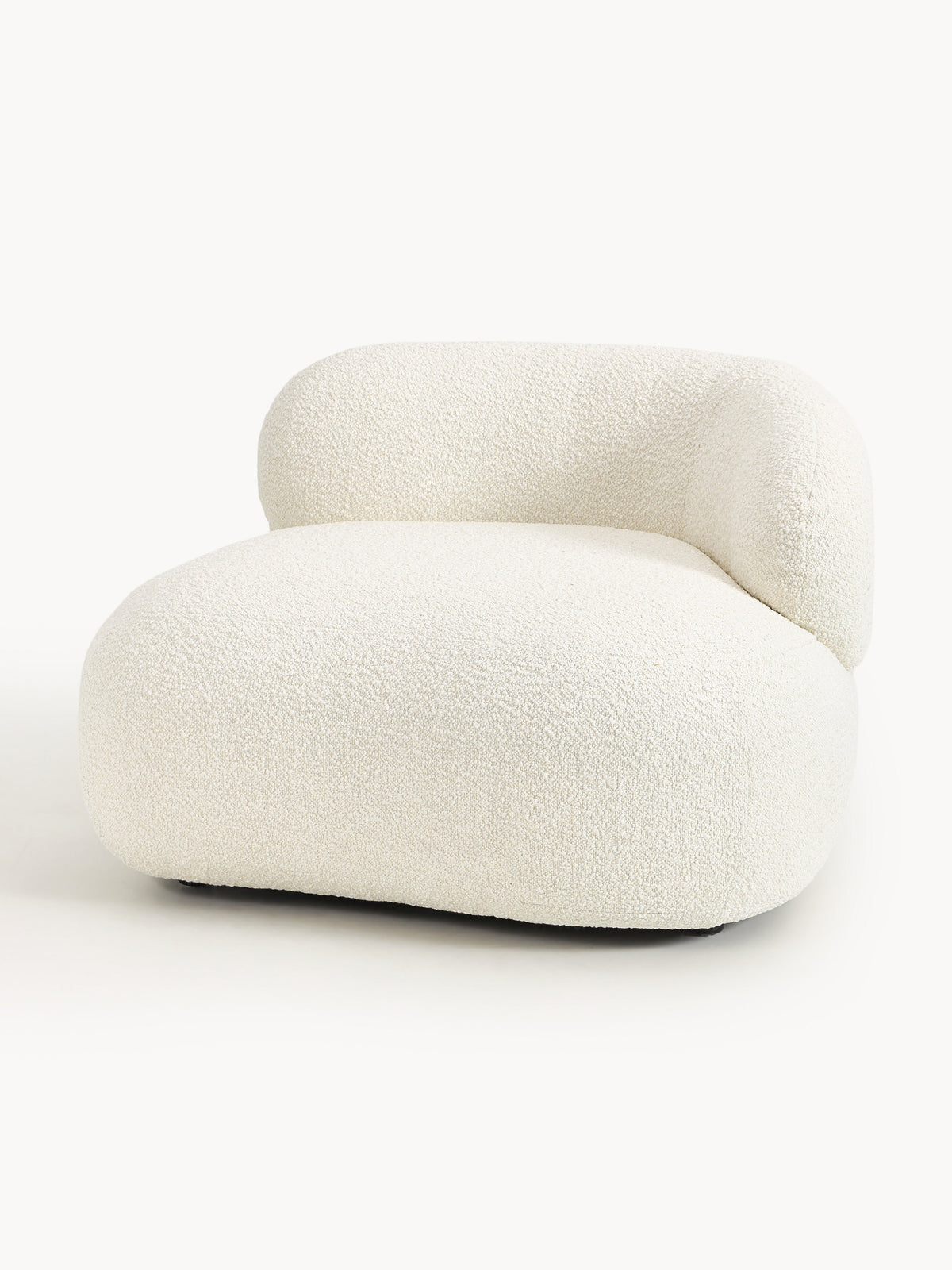 Albezzo Lounge Chair in Bouclé