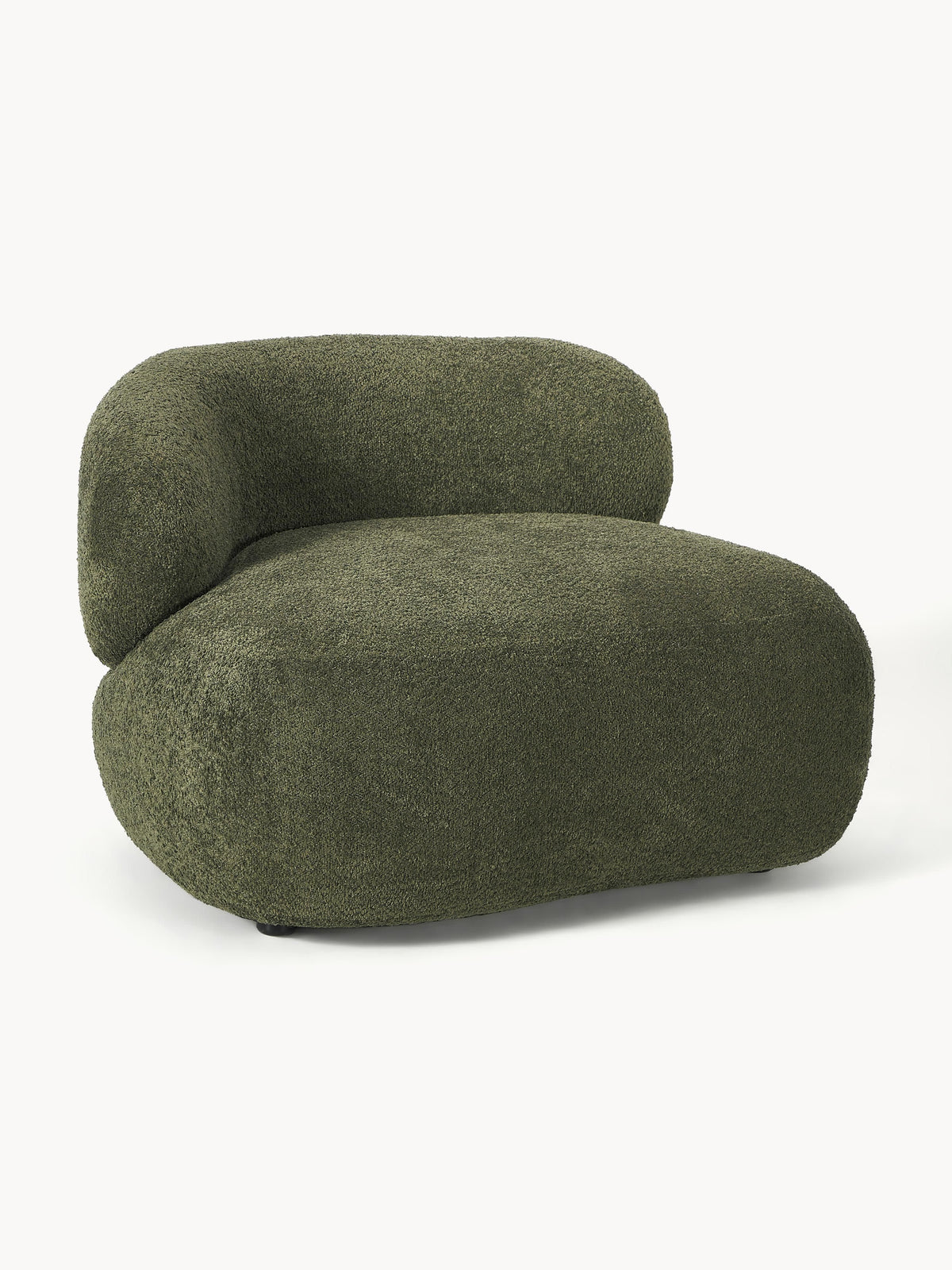 Albezzo Teddy Bouclé Lounge Chair