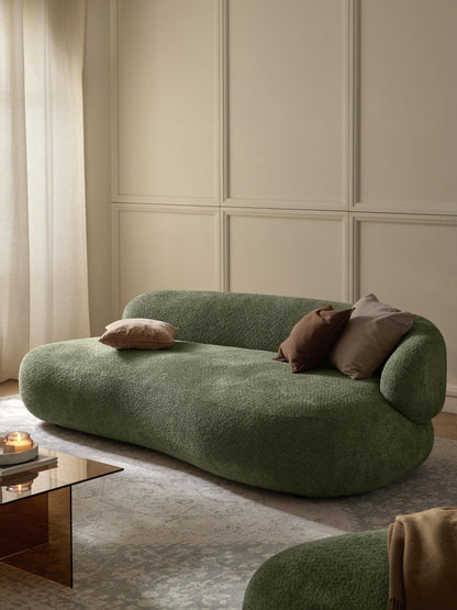 Albezzo Teddy Bouclé Sofa (3-Seater)