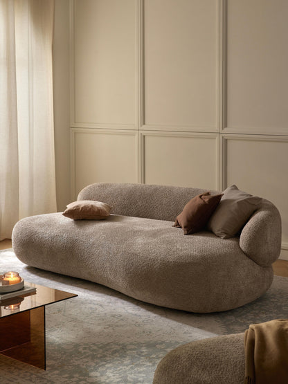 Albezzo Teddy Bouclé Sofa (3-Seater)