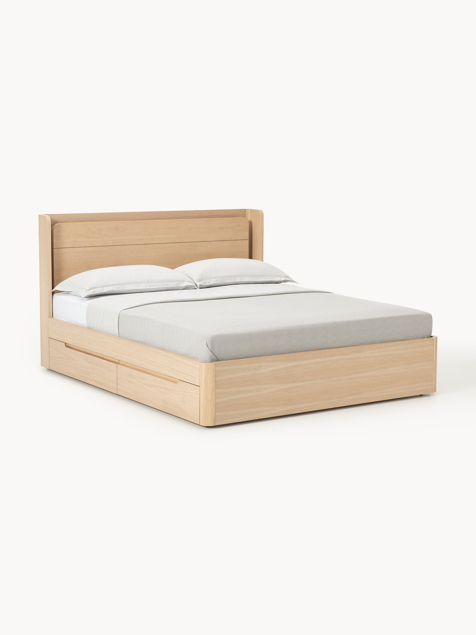 Alombri Bed with Drawers, Wooden