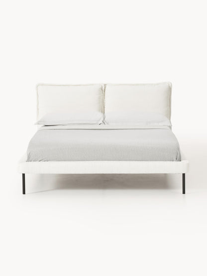 Amelcora Teddy Bouclé Upholstered Bed