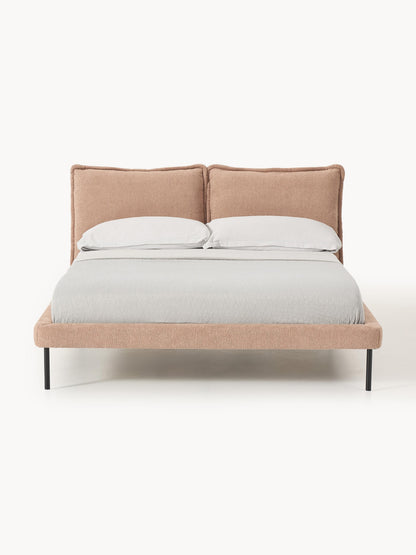 Amelcora Teddy Bouclé Upholstered Bed