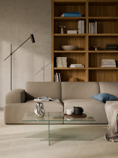 Anoubera Glass Coffee Table, W 102 cm