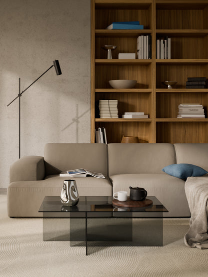 Anoubera Glass Coffee Table, W 102 cm