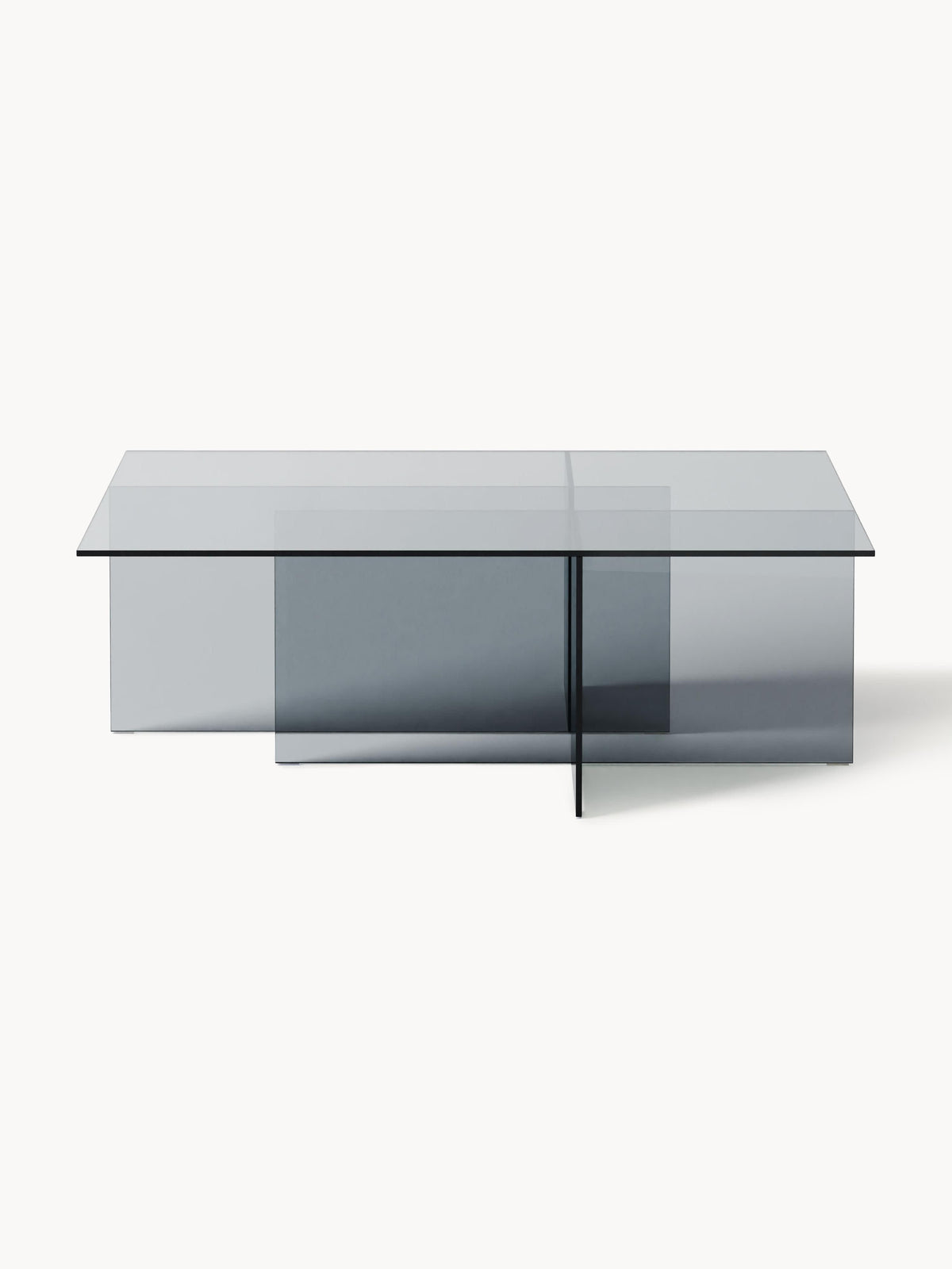 Anoubera Glass Coffee Table, W 102 cm