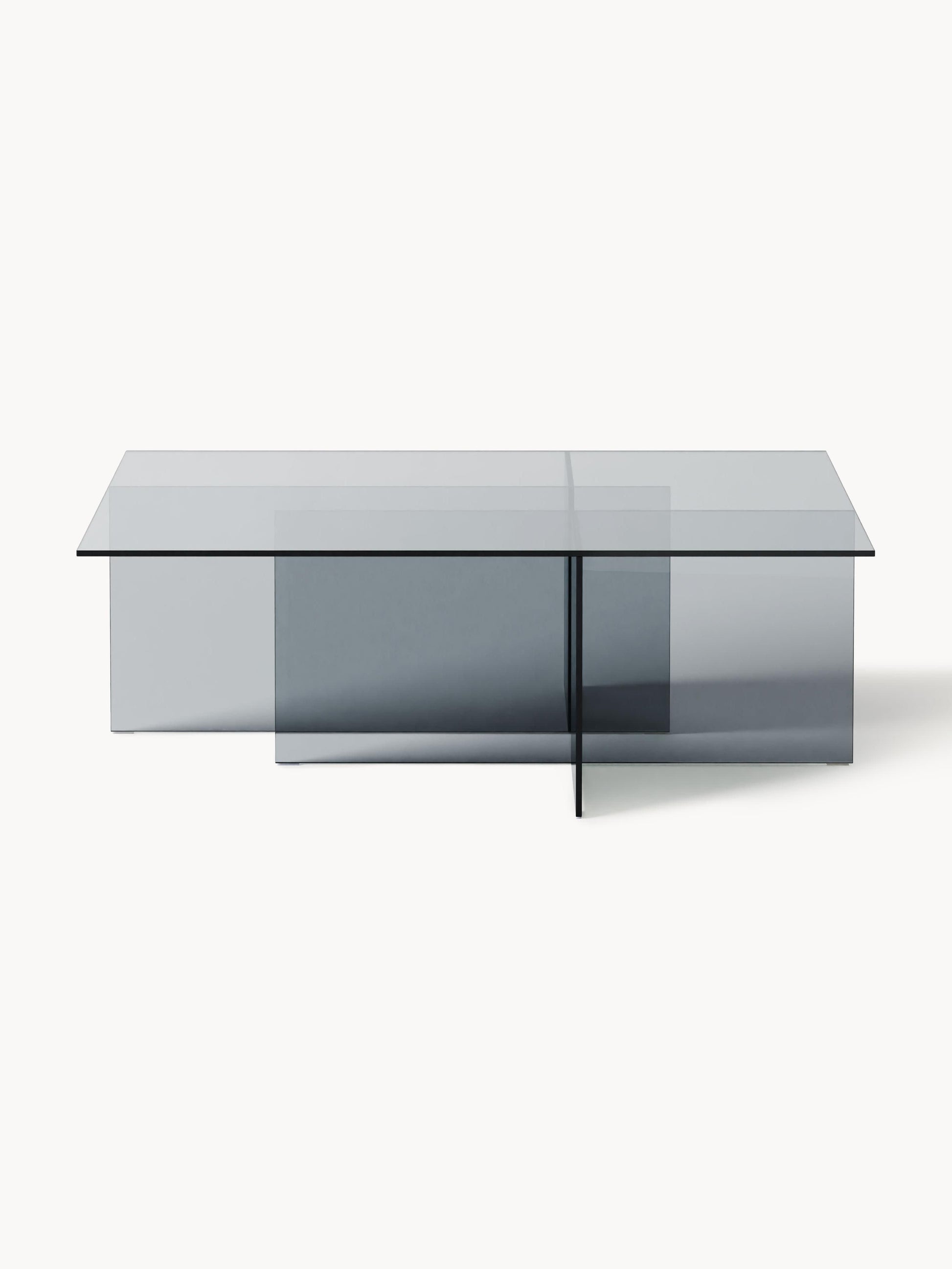 Anoubera Glass Coffee Table, W 102 cm