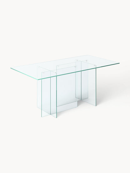 Anoubera Glass Dining Table, 180 x 90 cm