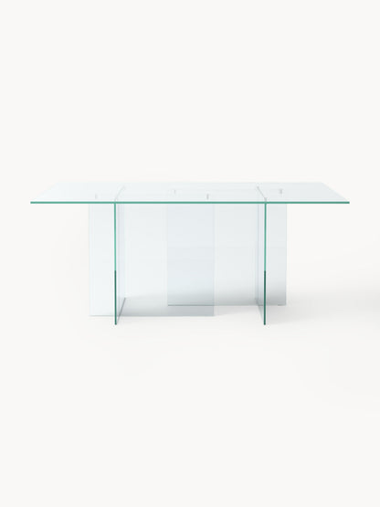 Anoubera Glass Dining Table, 180 x 90 cm