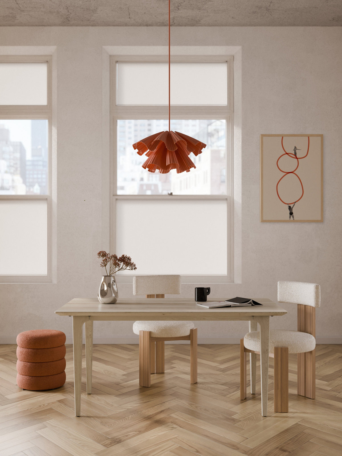 Archemio Oak Dining Table, in Various Sizes